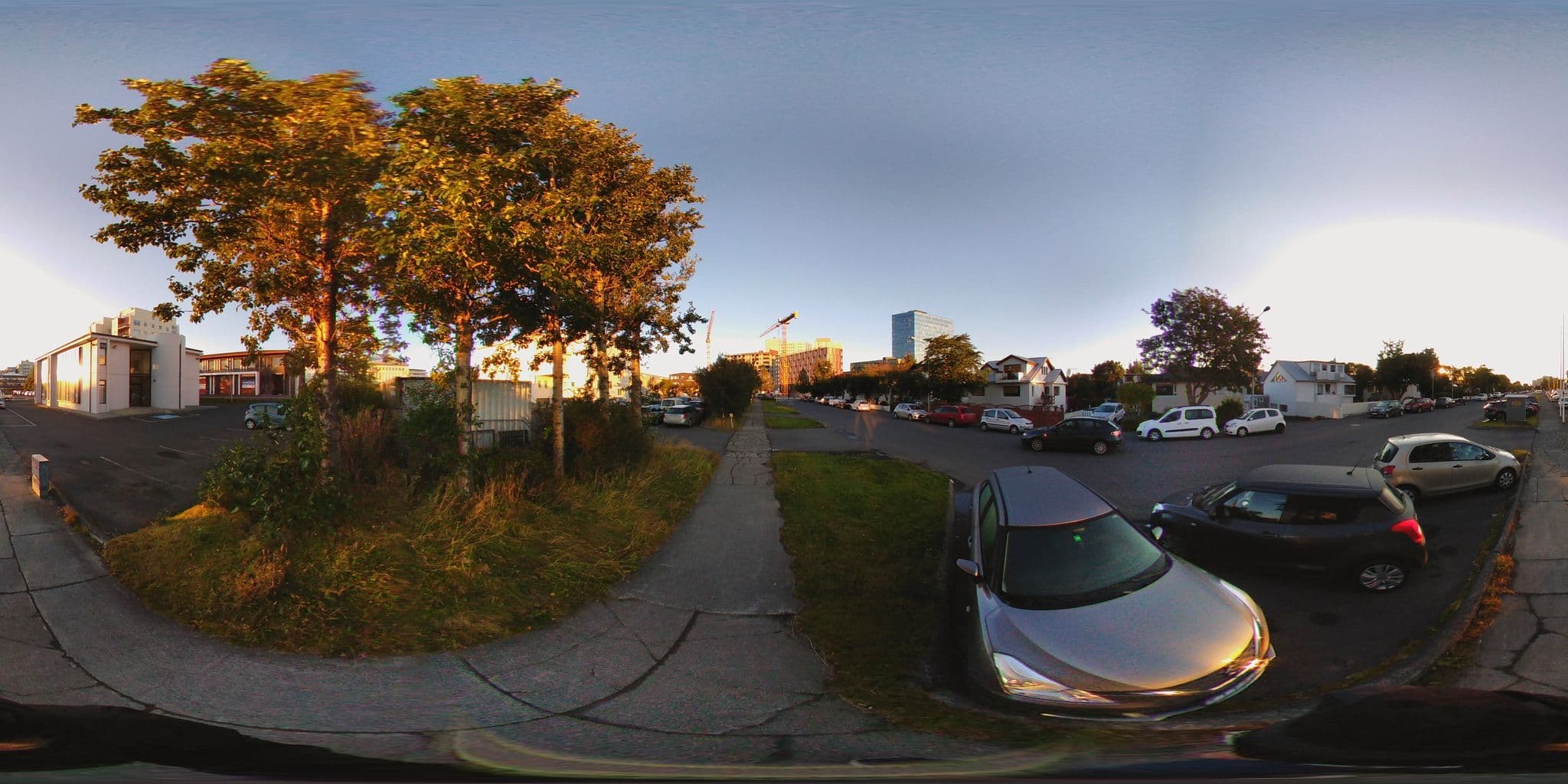 Street view near Vahalla Apartments Hátún, Reykjavík — © quicksand (CC BY-SA · Mapillary)