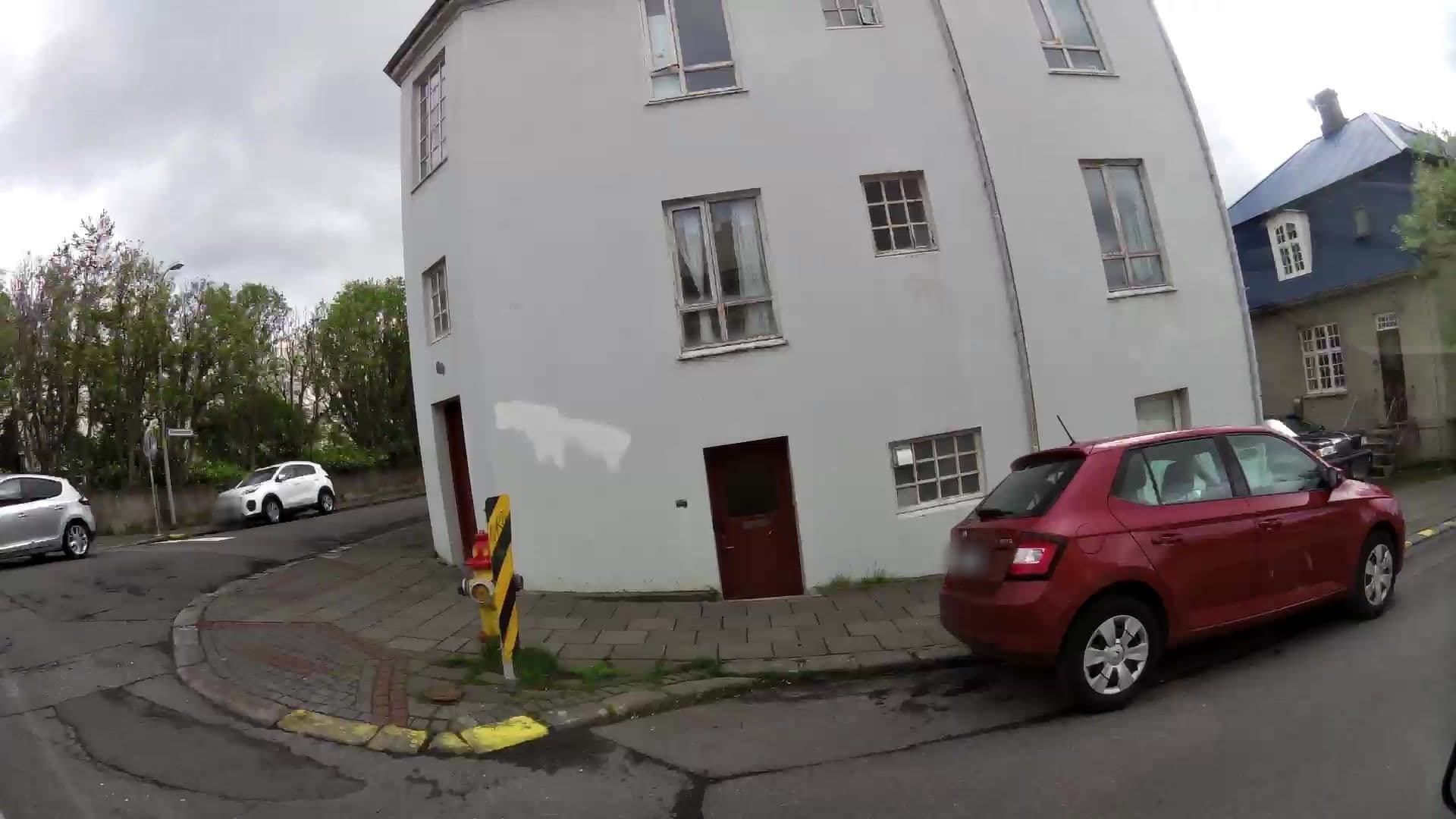 Street view near Glad's Guesthouse, Reykjavík — © kaartcam (CC BY-SA · Mapillary)