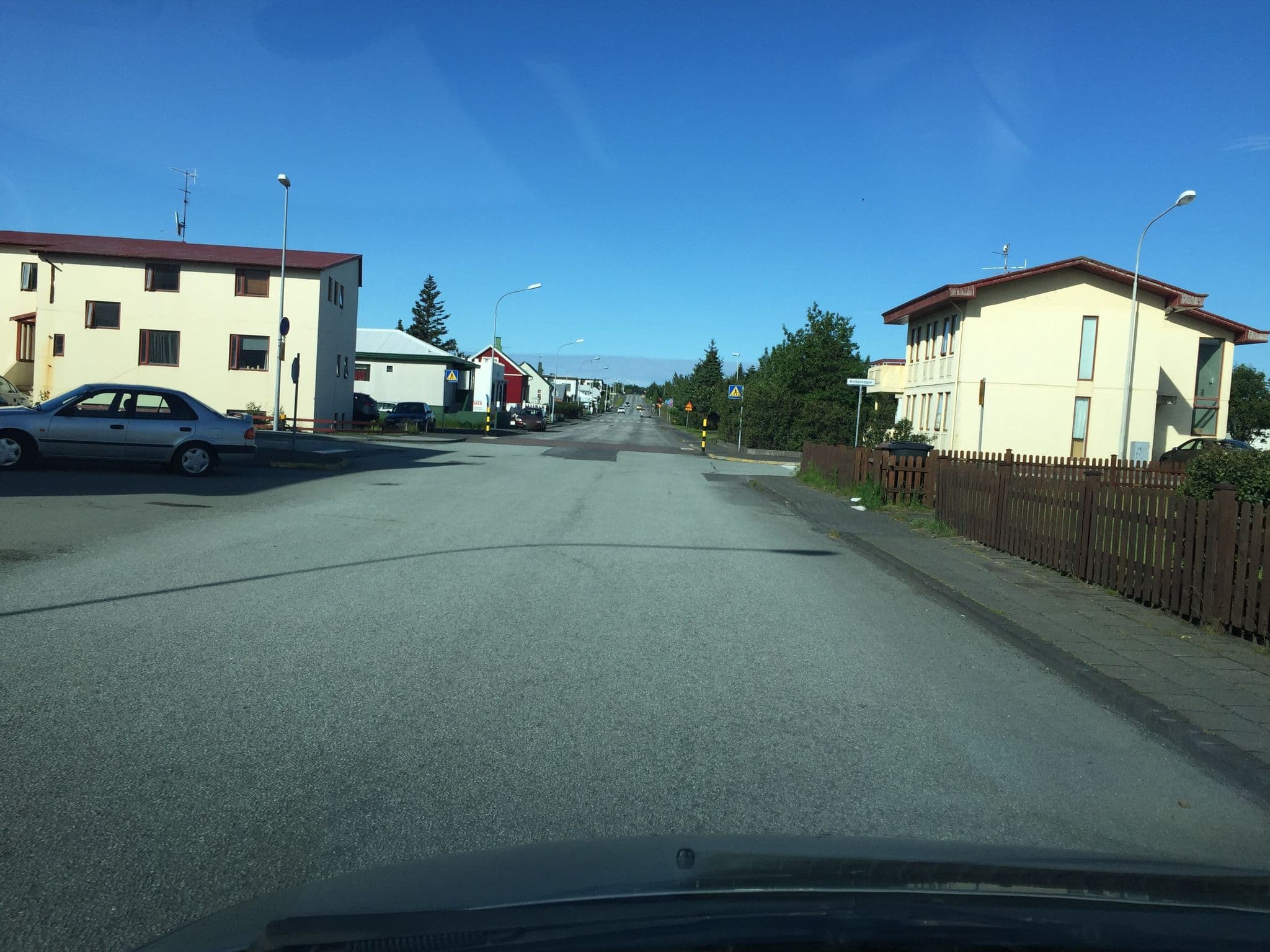 Street view near Saga Guesthouse Keflavik, Keflavík — © mdroads (CC BY-SA · Mapillary)