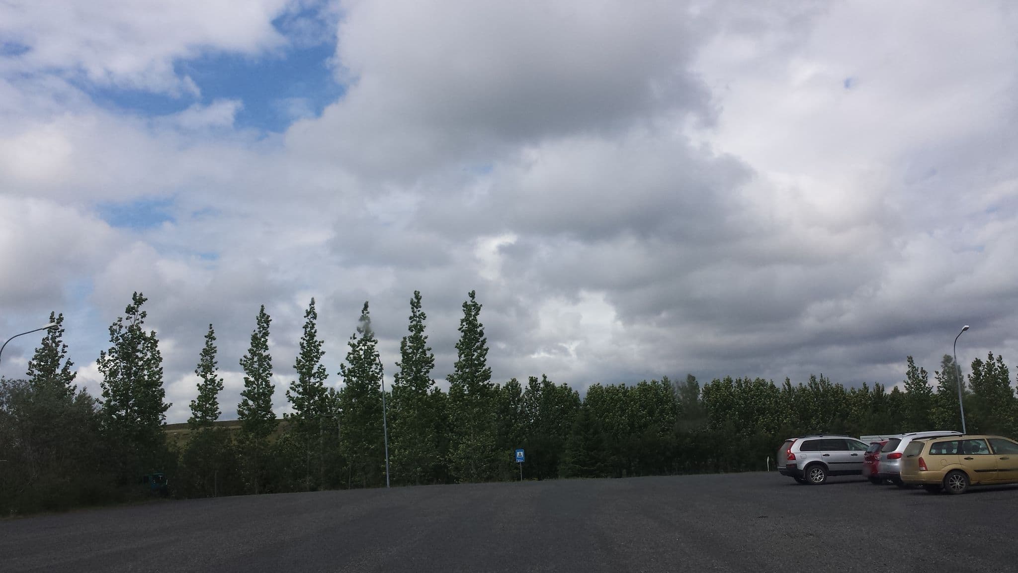 Street view near HI Iceland Árnes hostel, Hvolsvöllur — © stalfur (CC BY-SA · Mapillary)