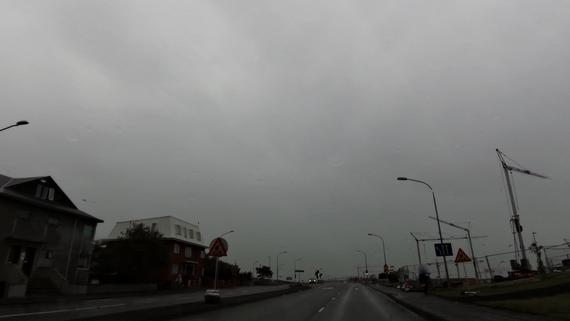 Street view near Hallgrims guesthouse, Reykjavík — © kjarrval (CC BY-SA · Mapillary)