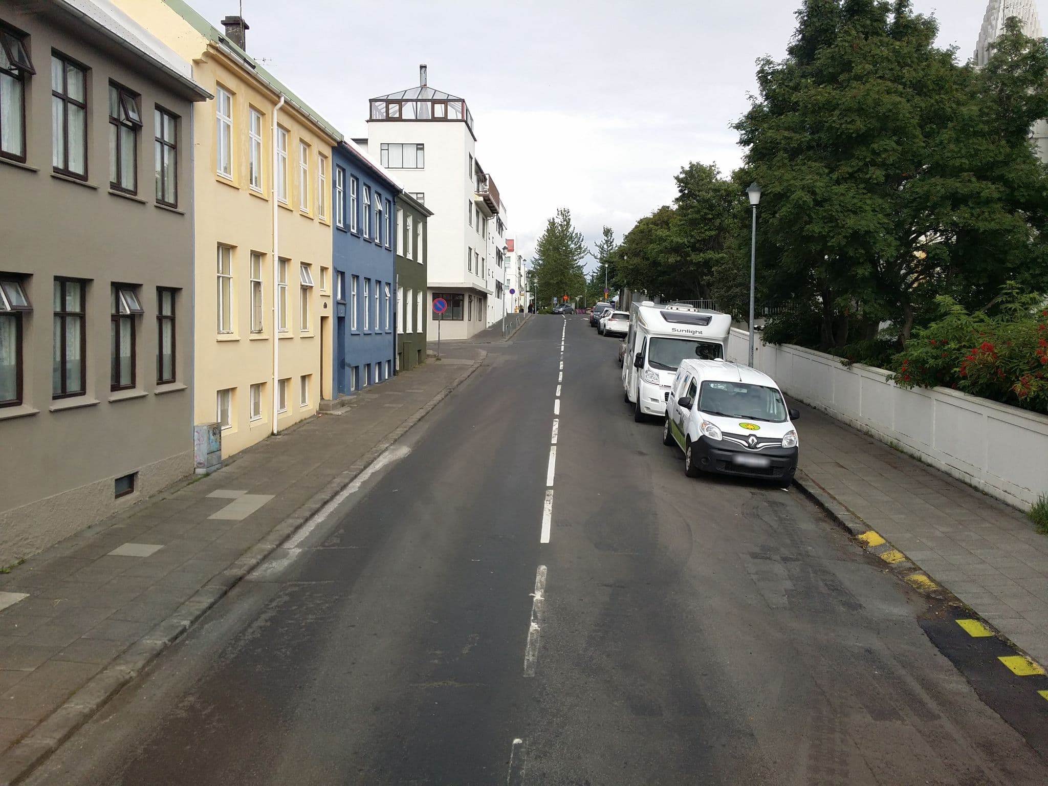 Street view near Our Downtown Cosy Apartment, Reykjavík — © ainali (CC BY-SA · Mapillary)