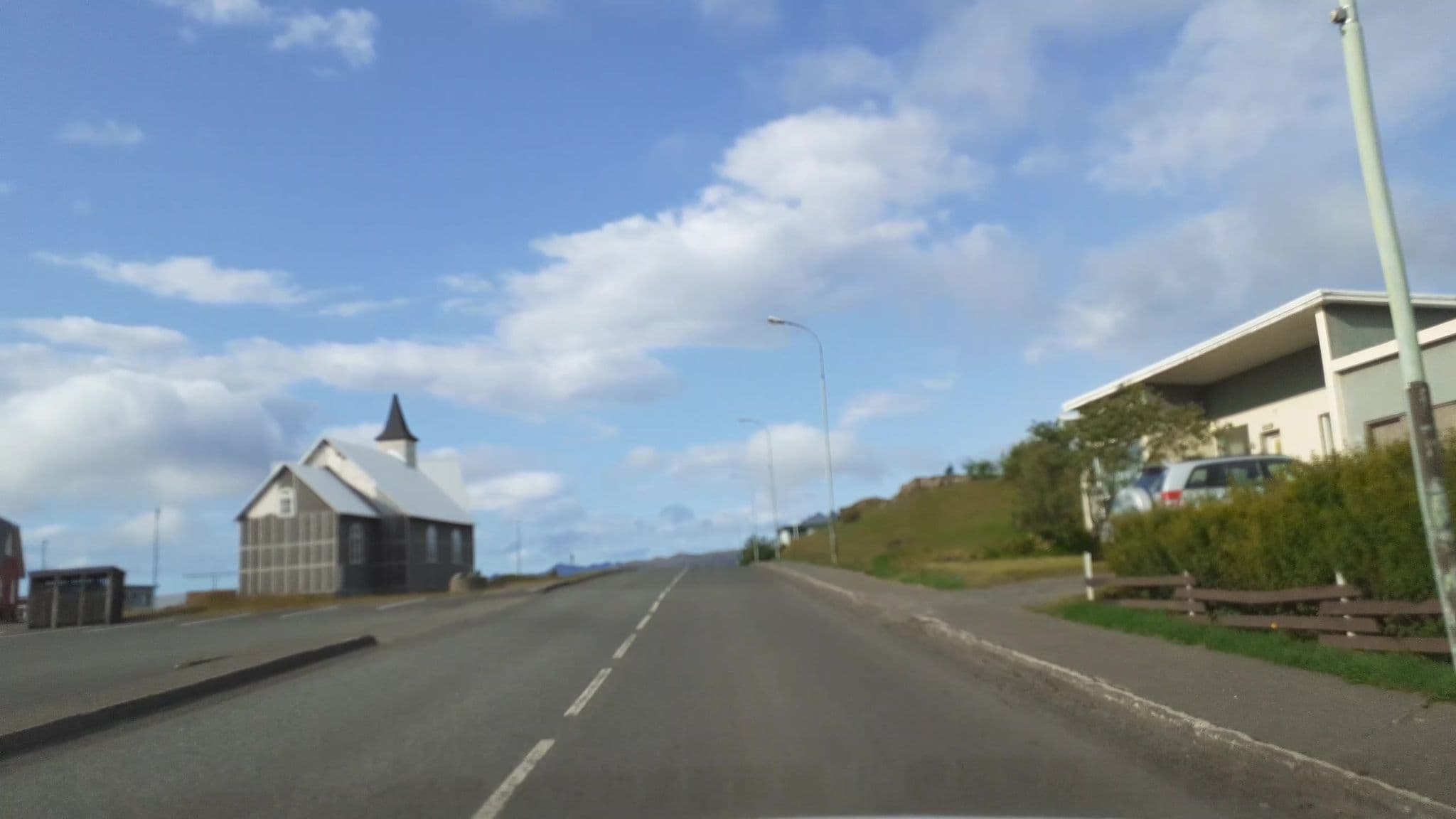 Street view near Helgafell, Reyðarfjörður — © kjarrval (CC BY-SA · Mapillary)