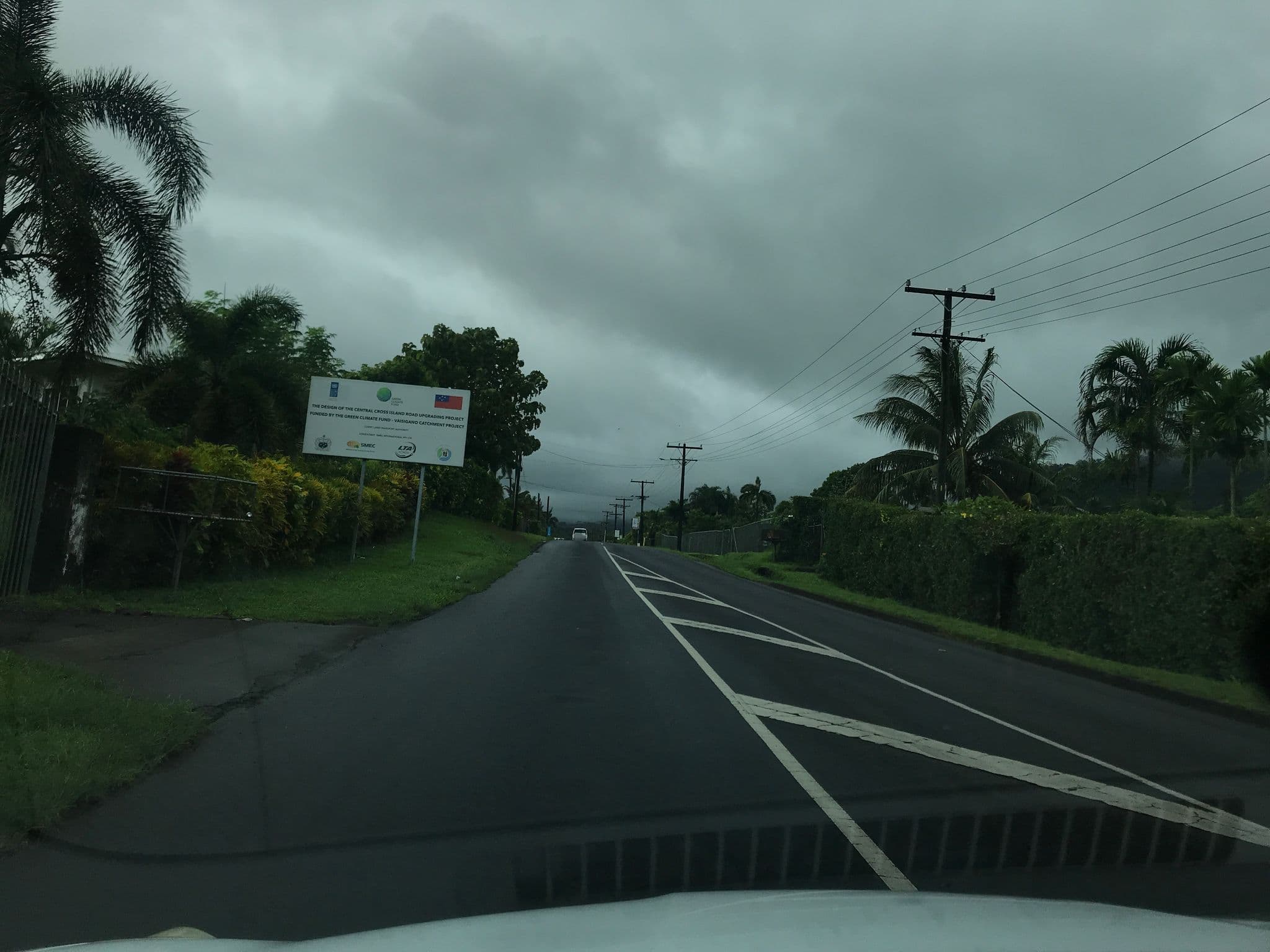 Street view near Samoa Outrigger Hotel, Apia — © naokiosaka (CC BY-SA · Mapillary)