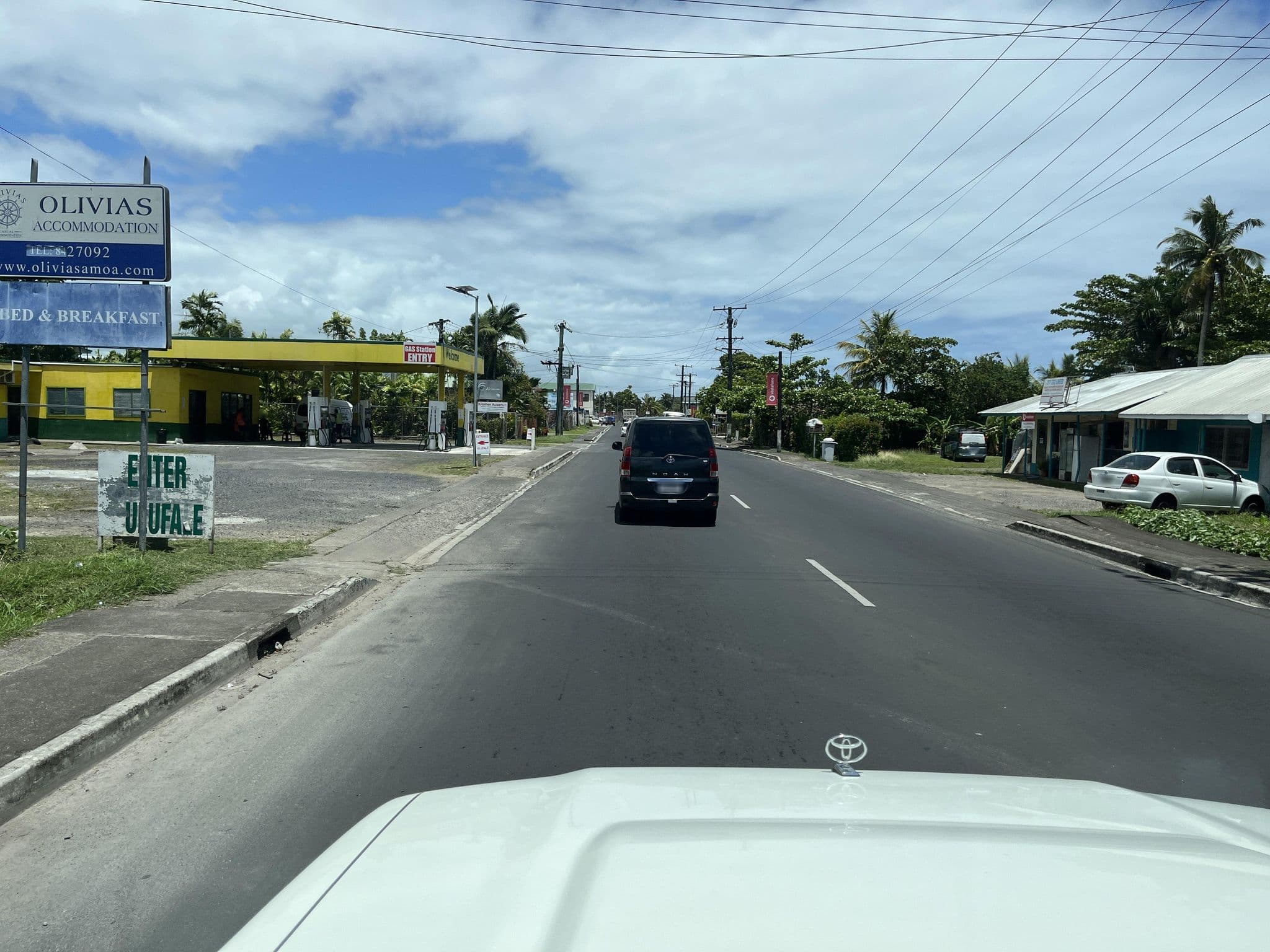 Street view near Olivias Accommodation, Moata‘a — © naokiosaka (CC BY-SA · Mapillary)
