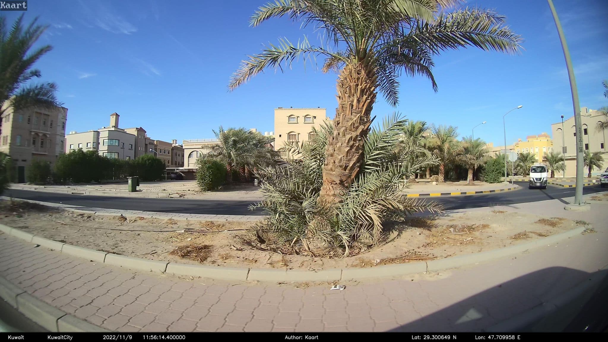 Street view near مخدتي الحنونه 🥺♥️., Al Jahrā’ — © kaart_2 (CC BY-SA · Mapillary)