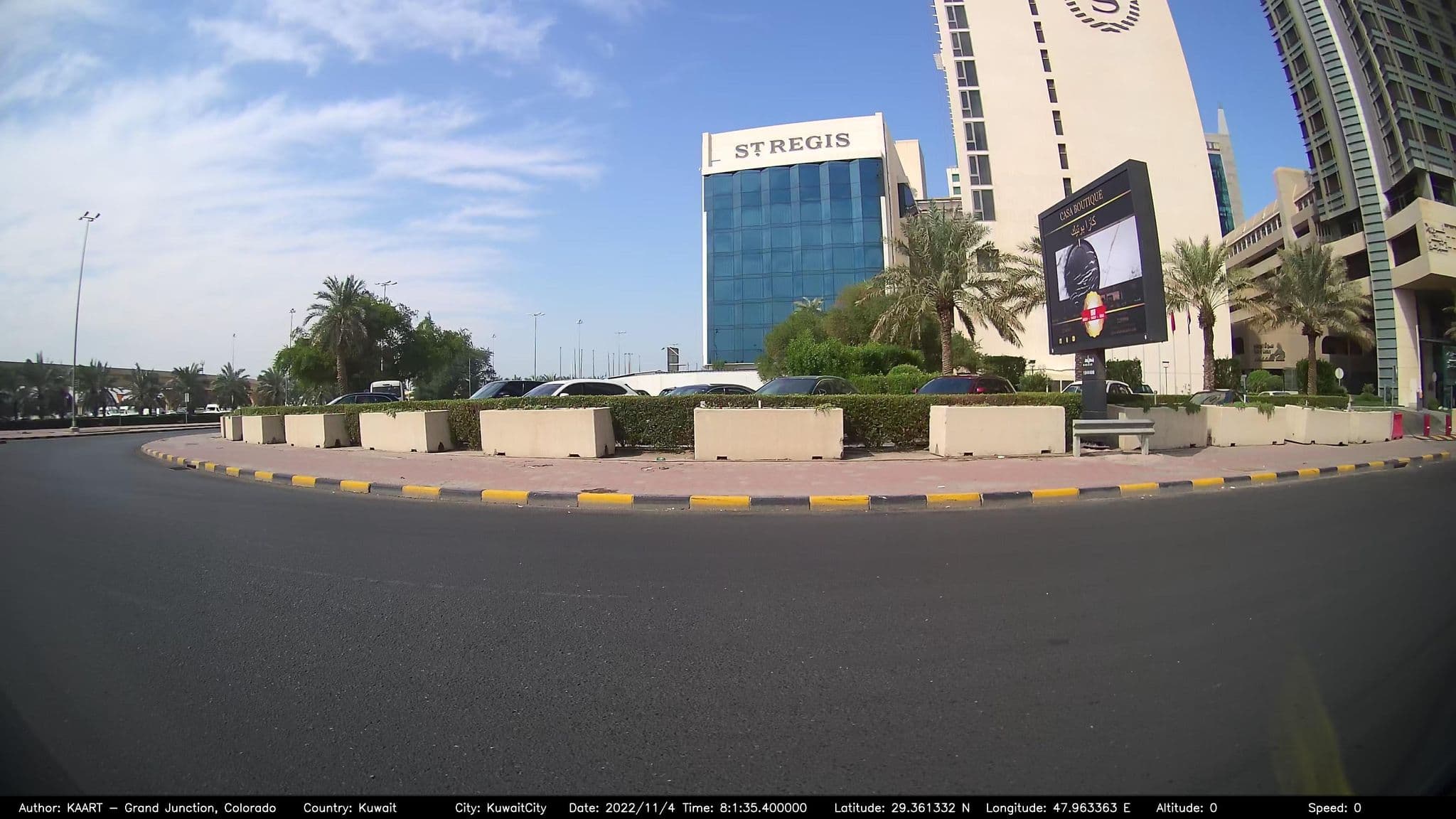 Street view near Four Point 42nd floor Pool, Kuwait City — © kaart_2 (CC BY-SA · Mapillary)