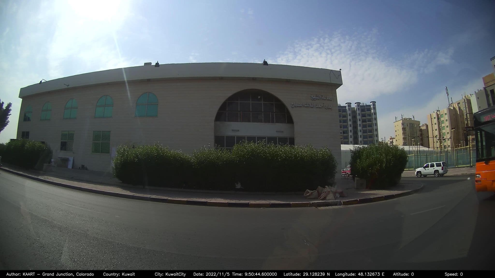 Street view near Magic Suite Hotel Apartments, Al Mahbūlah — © kaart_2 (CC BY-SA · Mapillary)