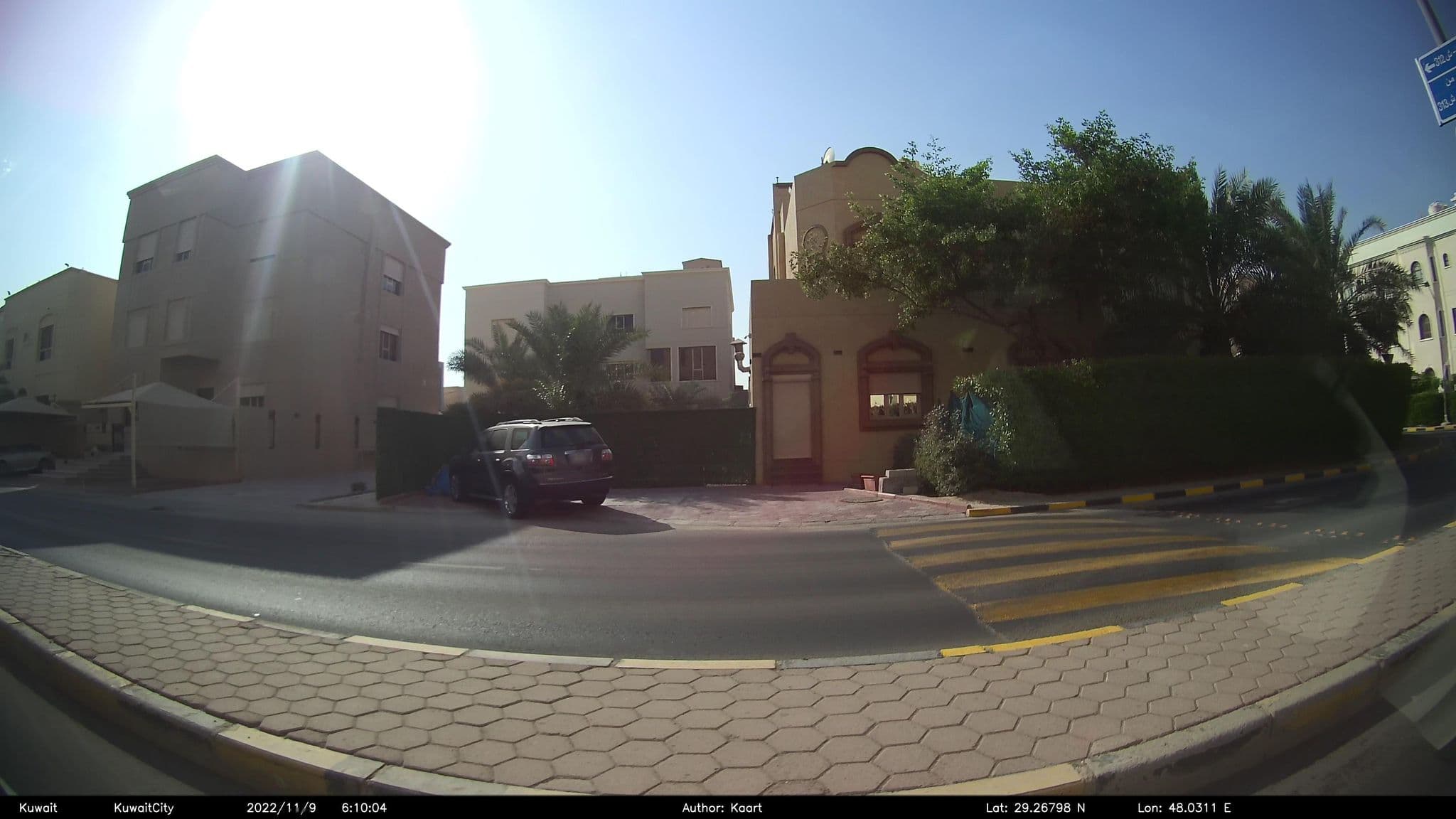 Street view near Frashe el3azez<3, Şabāḩ as Sālim — © kaart_2 (CC BY-SA · Mapillary)