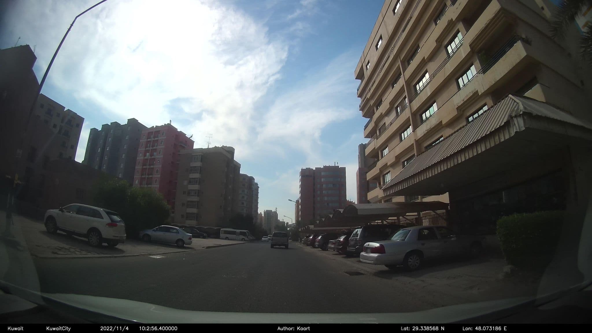 Street view near International Hotel, As Sālimīyah — © kaart_2 (CC BY-SA · Mapillary)