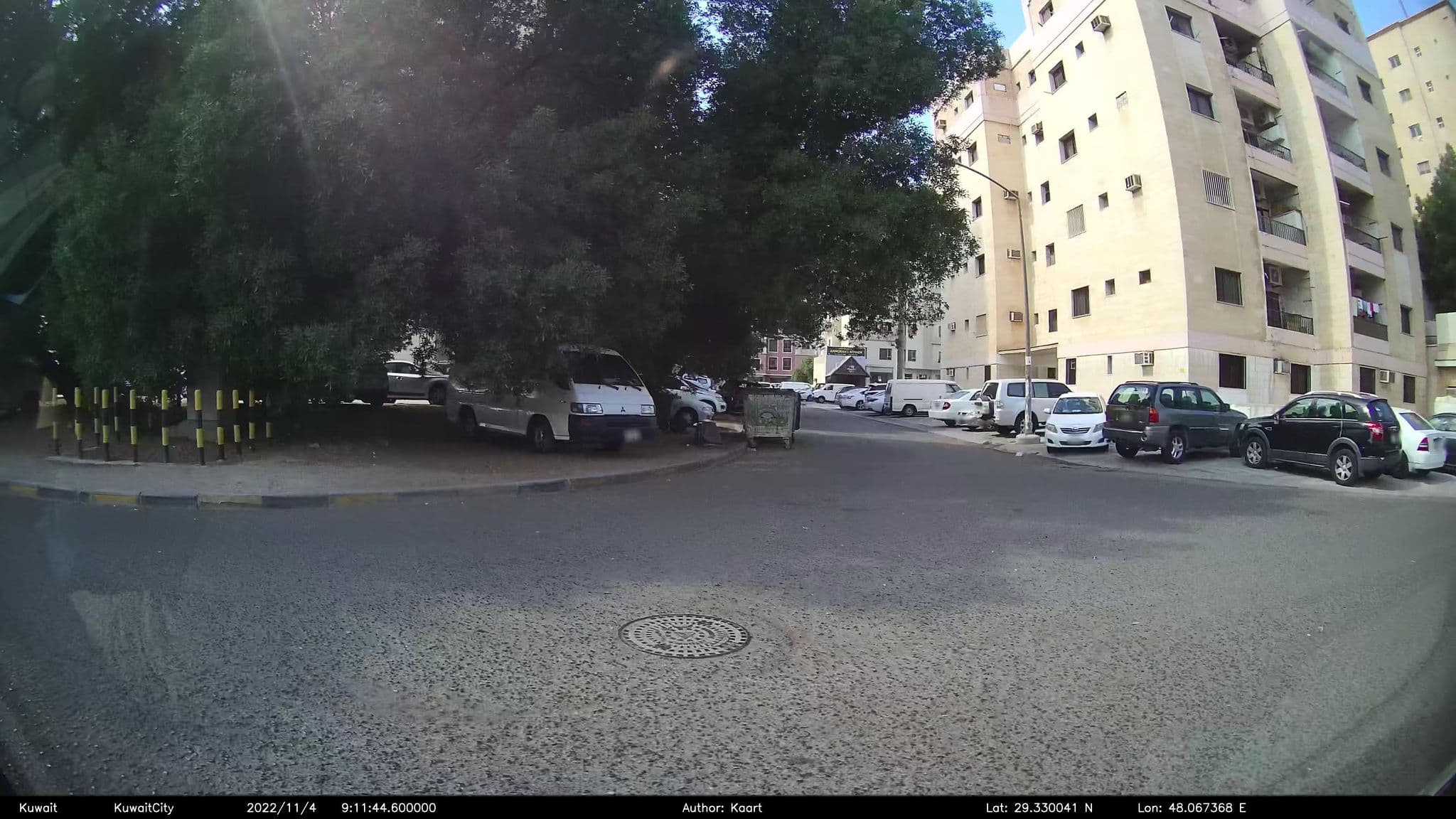 Street view near Nobel Rose Hotel, As Sālimīyah — © kaart_2 (CC BY-SA · Mapillary)