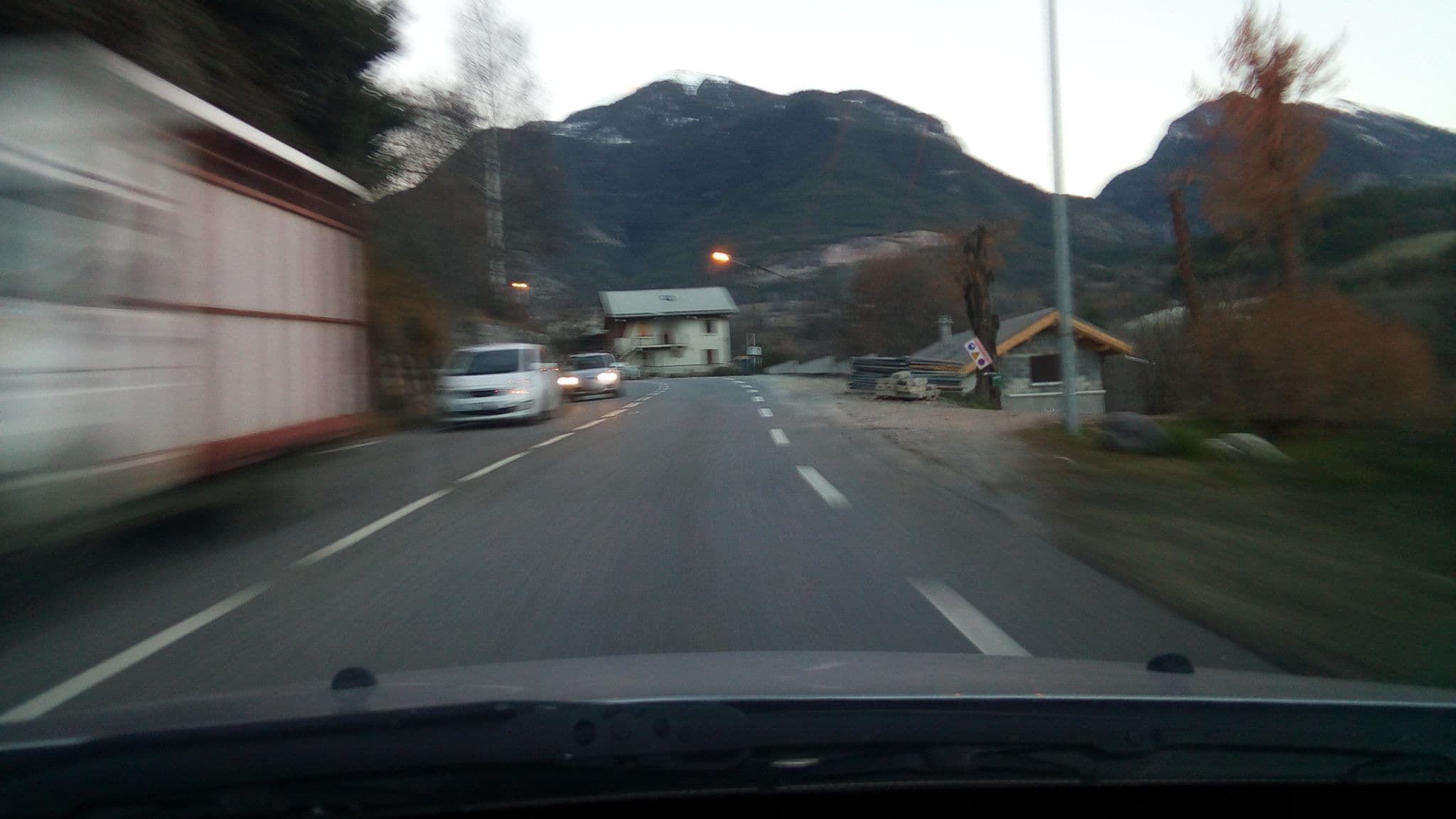 Street view near La Rochette, Guillestre