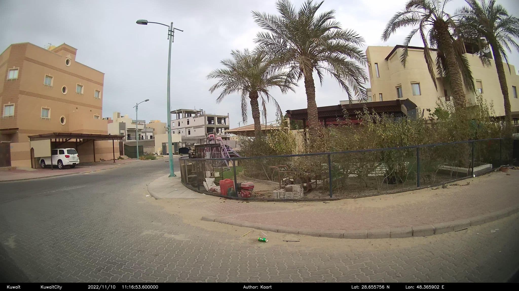 Street view near يم الحوض, Al Wafrah — © kaart_2 (CC BY-SA · Mapillary)