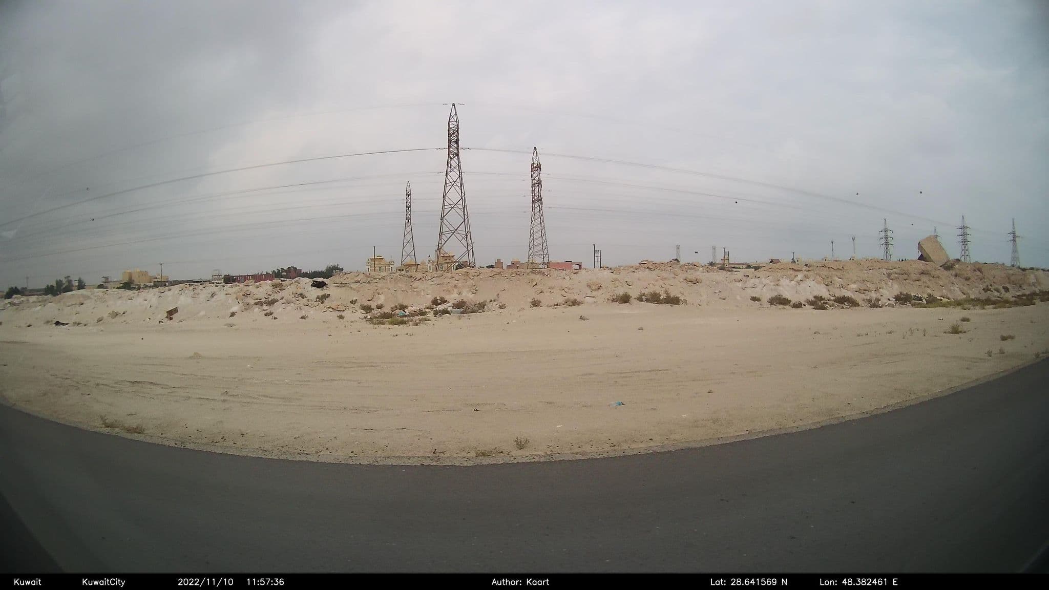 Street view near alshuaib chalet - شاليه الشعيب (290), Al Wafrah — © kaart_2 (CC BY-SA · Mapillary)
