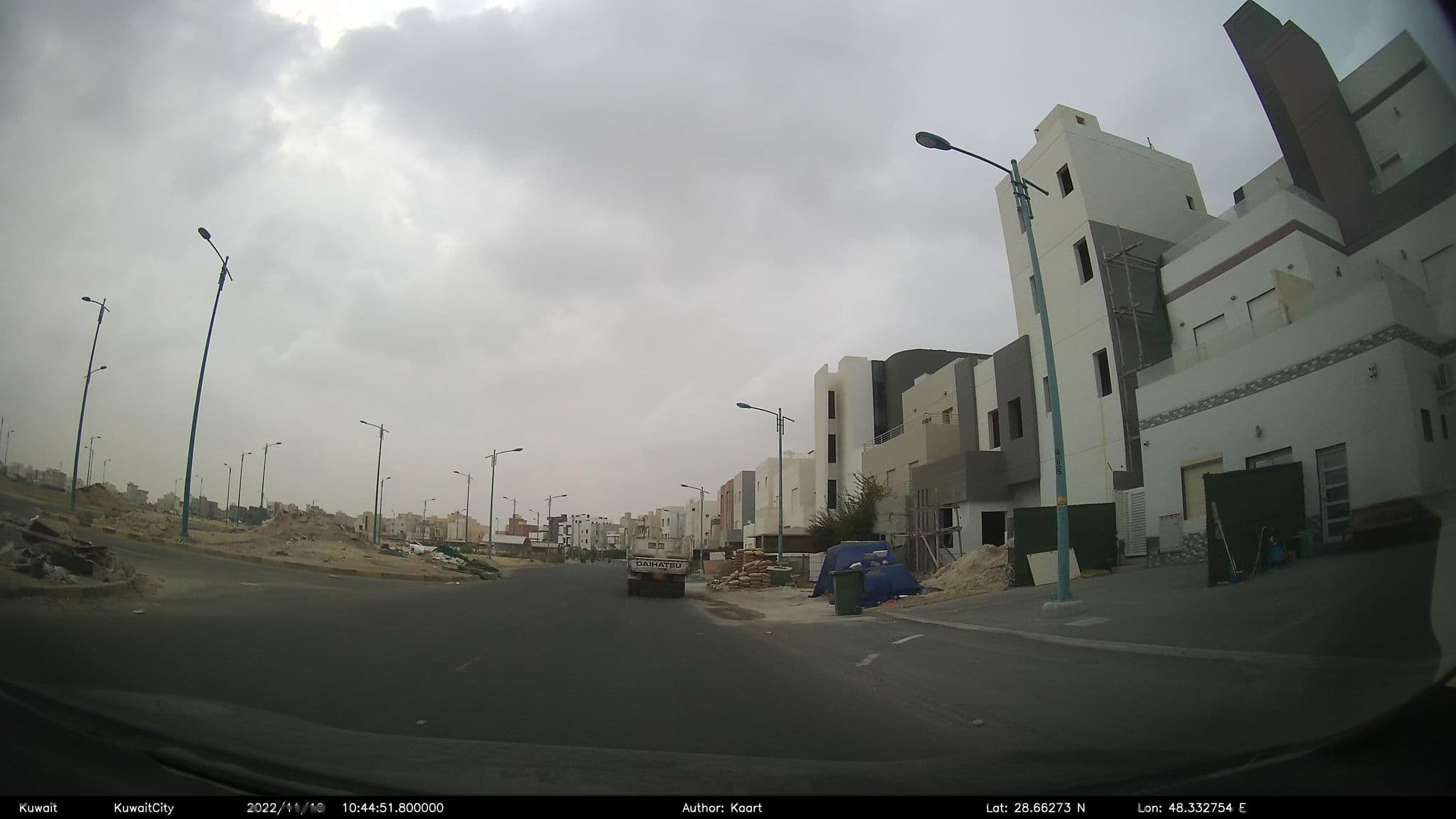 Street view near ب شاليه الاسود حياكم, Al Wafrah — © kaart_2 (CC BY-SA · Mapillary)