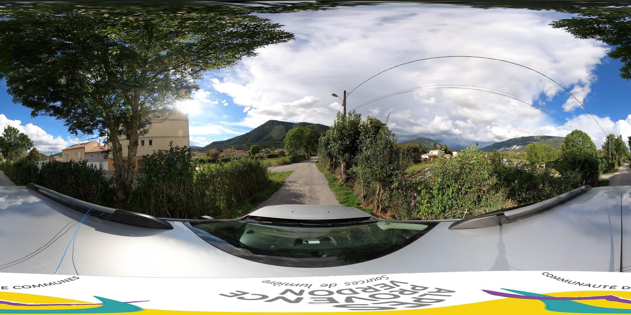 Street view near Verdon Vacances, Annot — © ccapv_germain (CC BY-SA · Mapillary)
