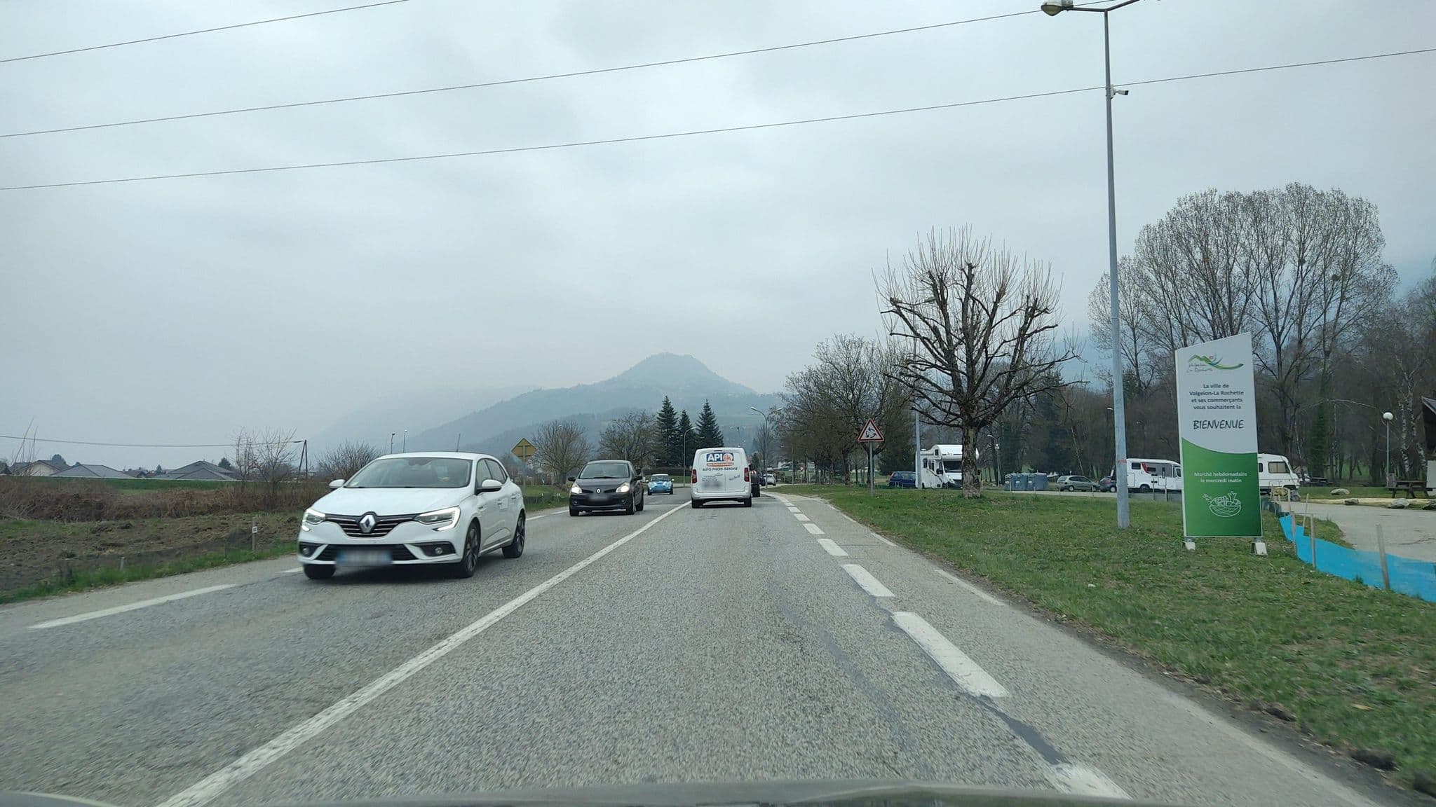 Street view near Aire de Saint-Clair, La Rochette — © MatthieuF4FNE (CC BY-SA · Mapillary)