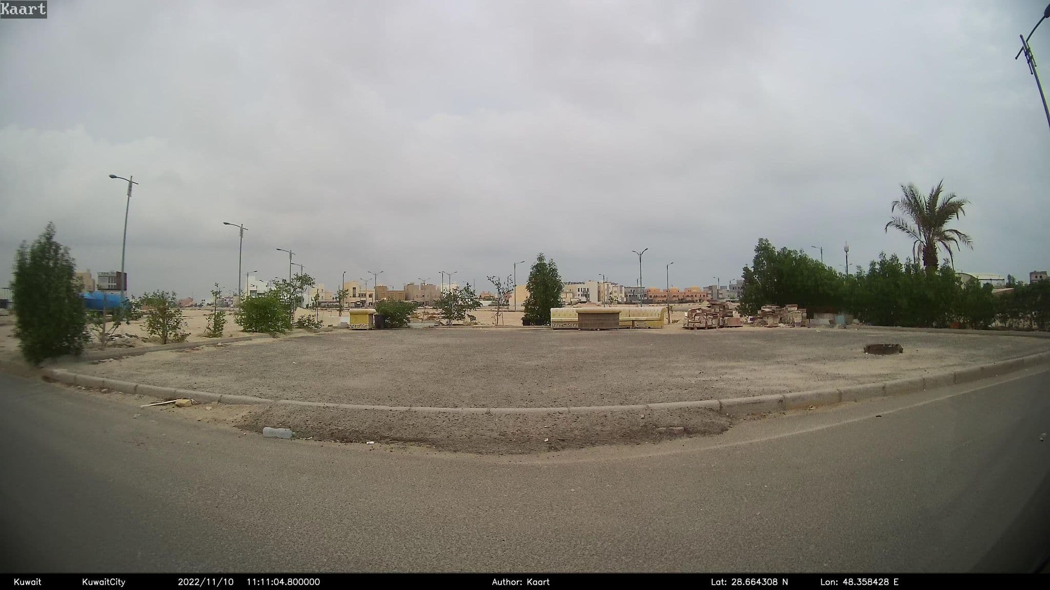 Street view near Chalet Alkhalaf👌🏼, Al Wafrah — © kaart_2 (CC BY-SA · Mapillary)