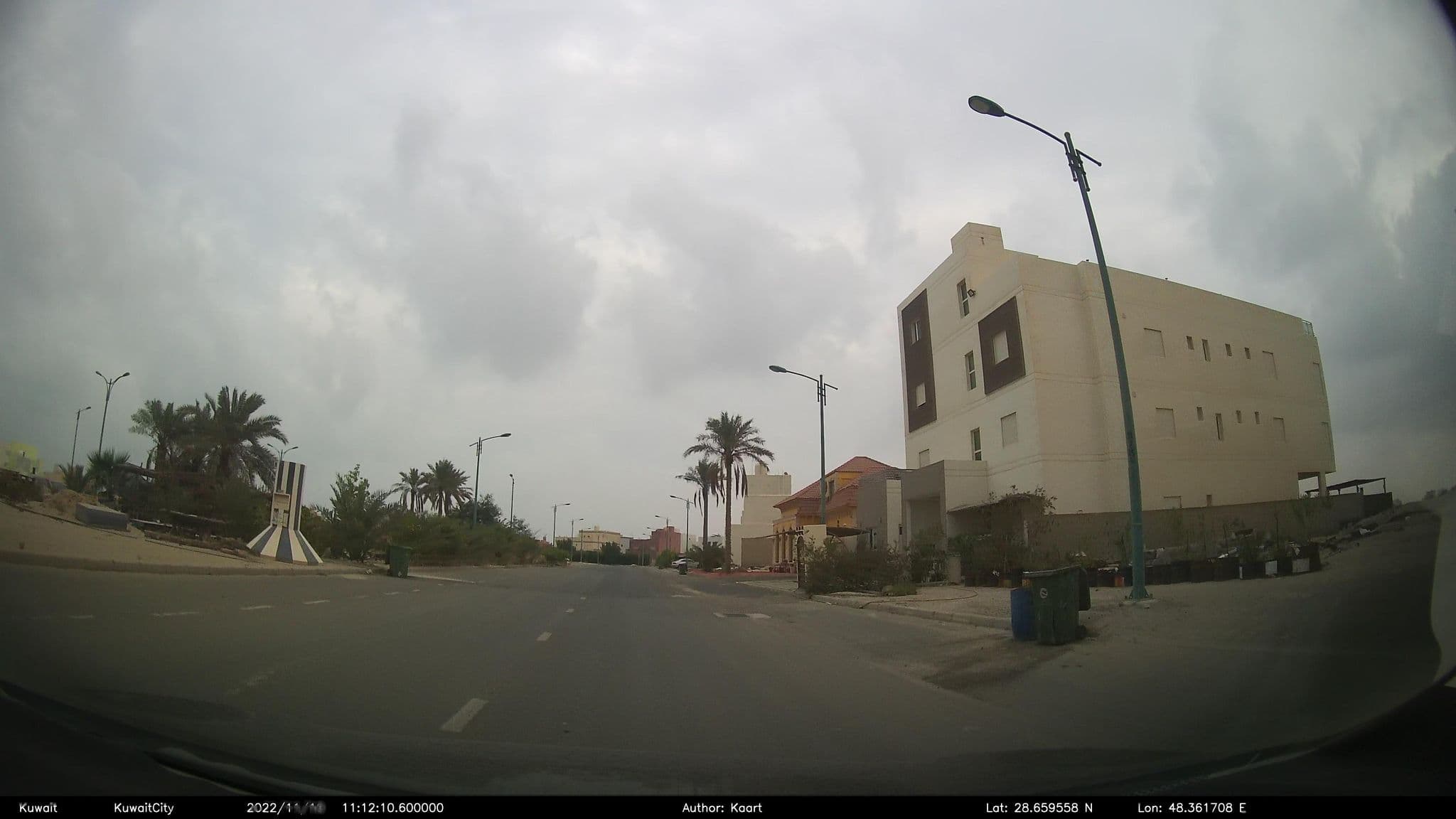 Street view near شاليه الحسينان, Al Wafrah — © kaart_2 (CC BY-SA · Mapillary)