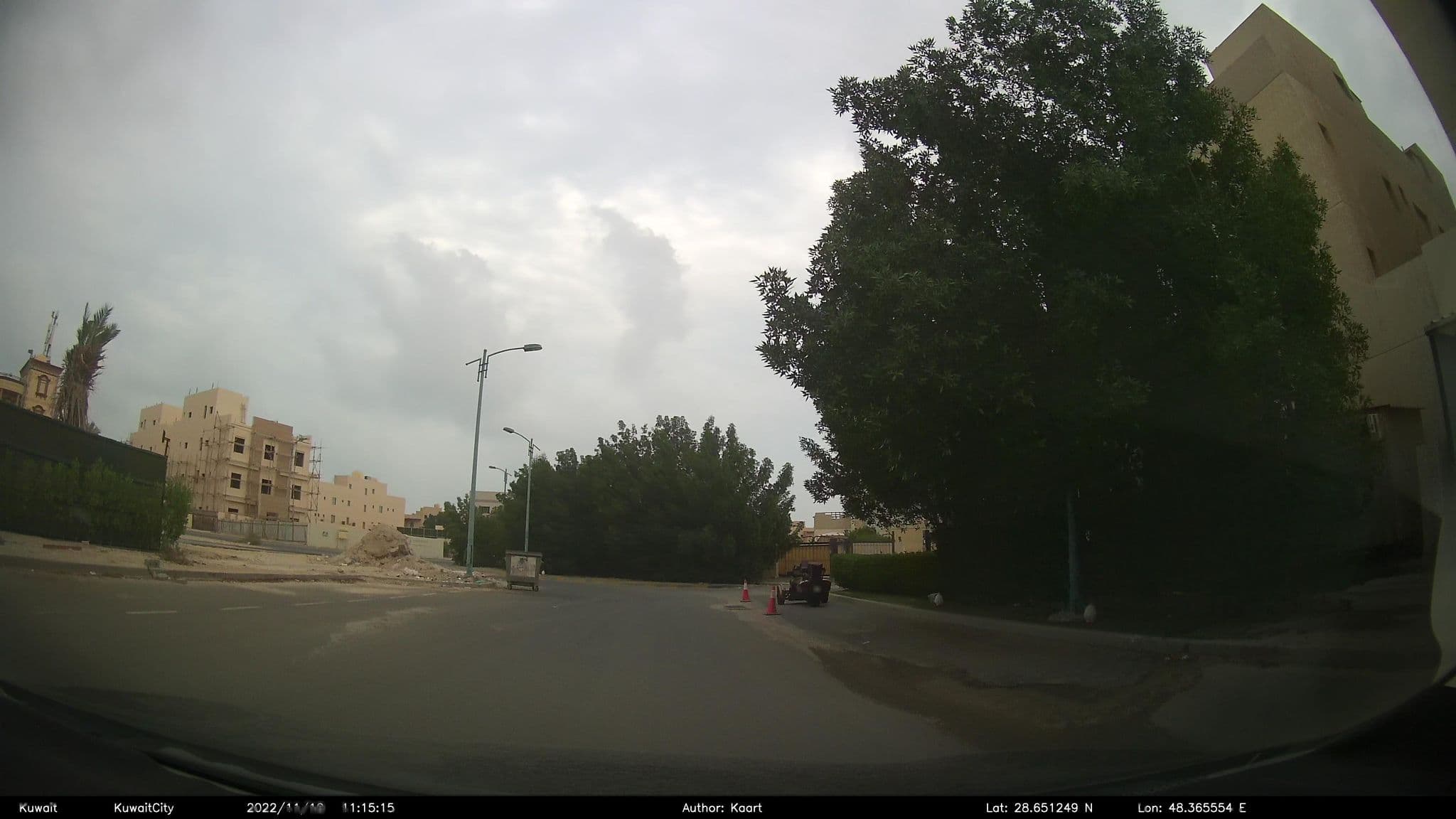 Street view near شـــالــيــه هــشــك بــشــكـ, Al Wafrah — © kaart_2 (CC BY-SA · Mapillary)