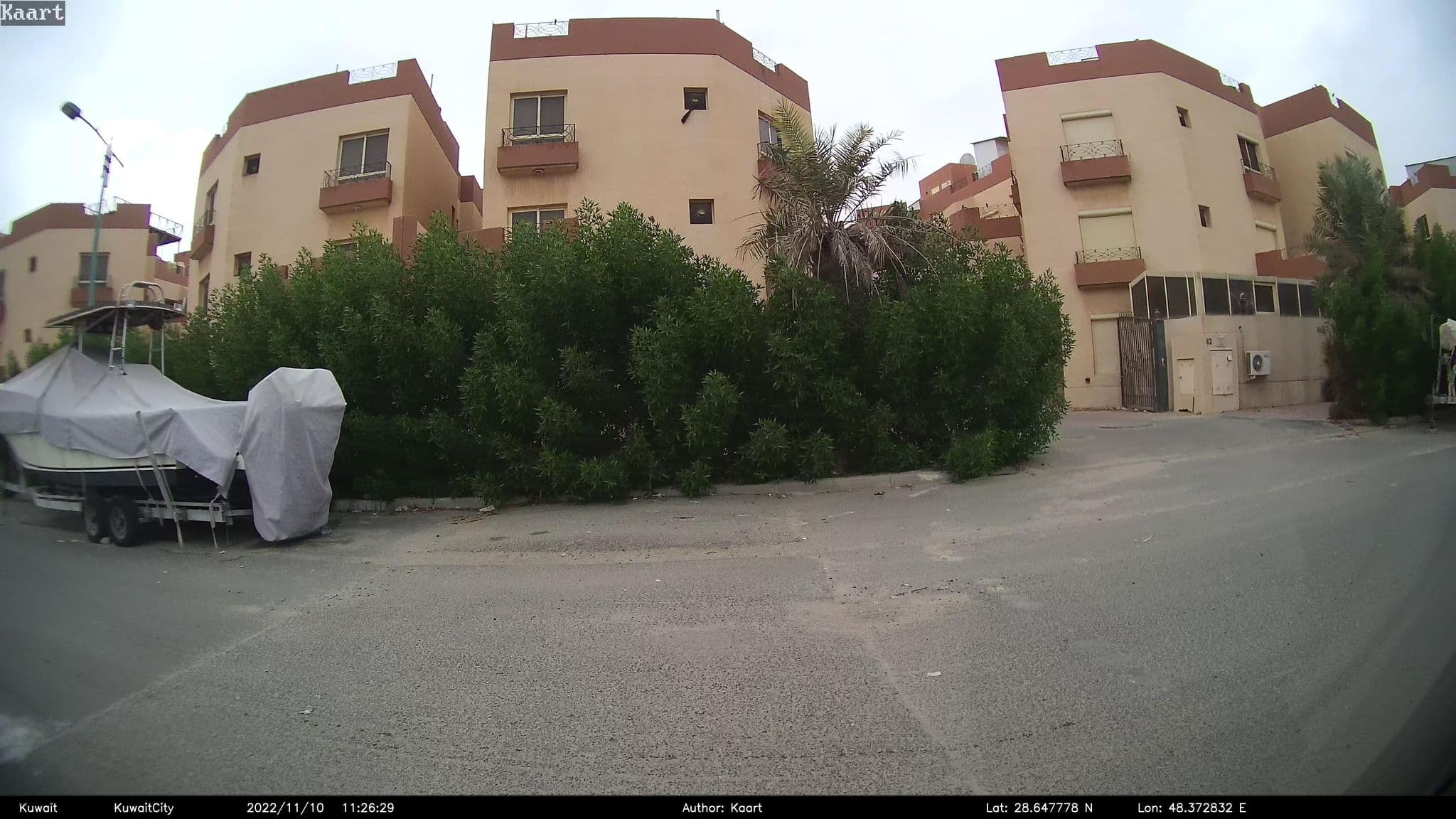 Street view near شاليه القروب النار, Al Wafrah — © kaart_2 (CC BY-SA · Mapillary)