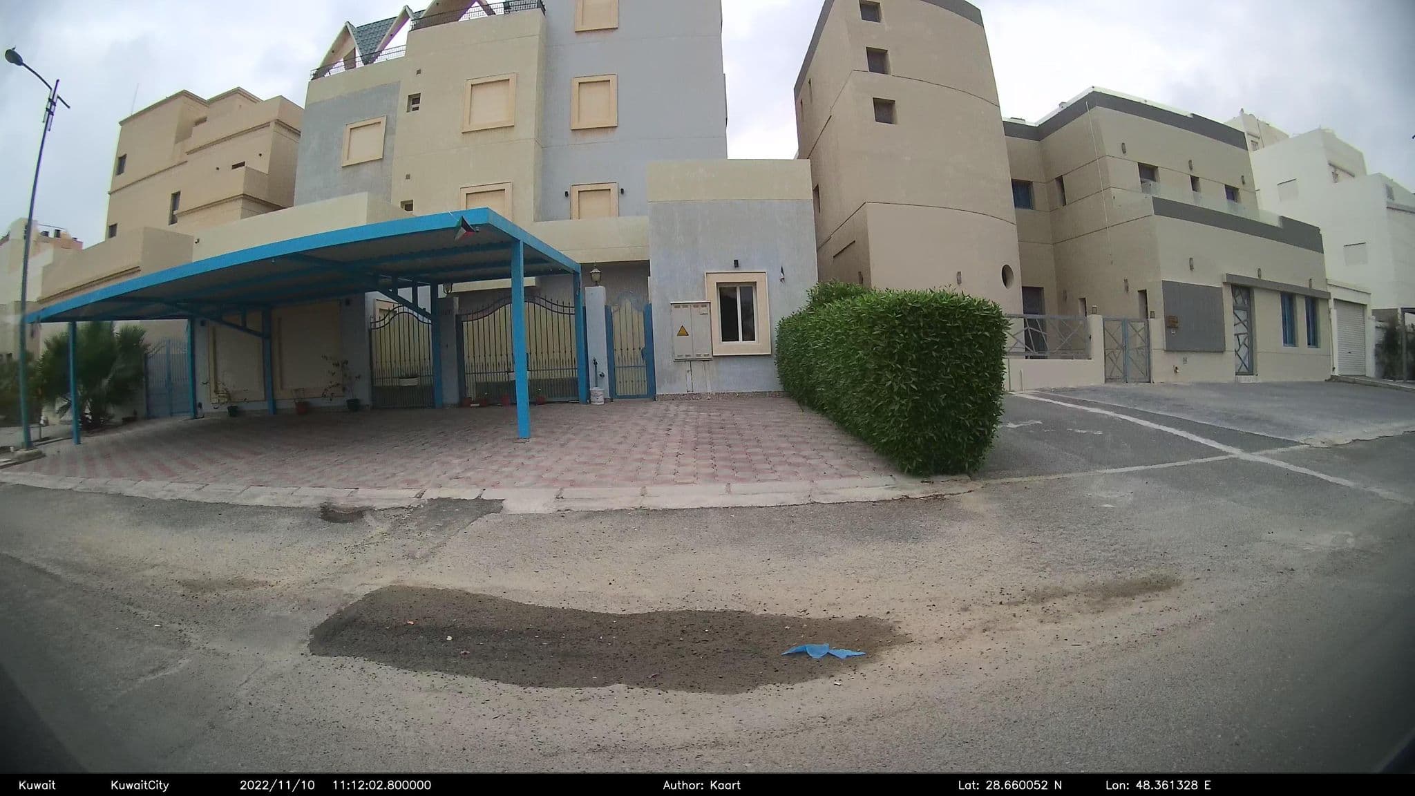 Street view near Chalet AlOtaibi, Al Wafrah — © kaart_2 (CC BY-SA · Mapillary)