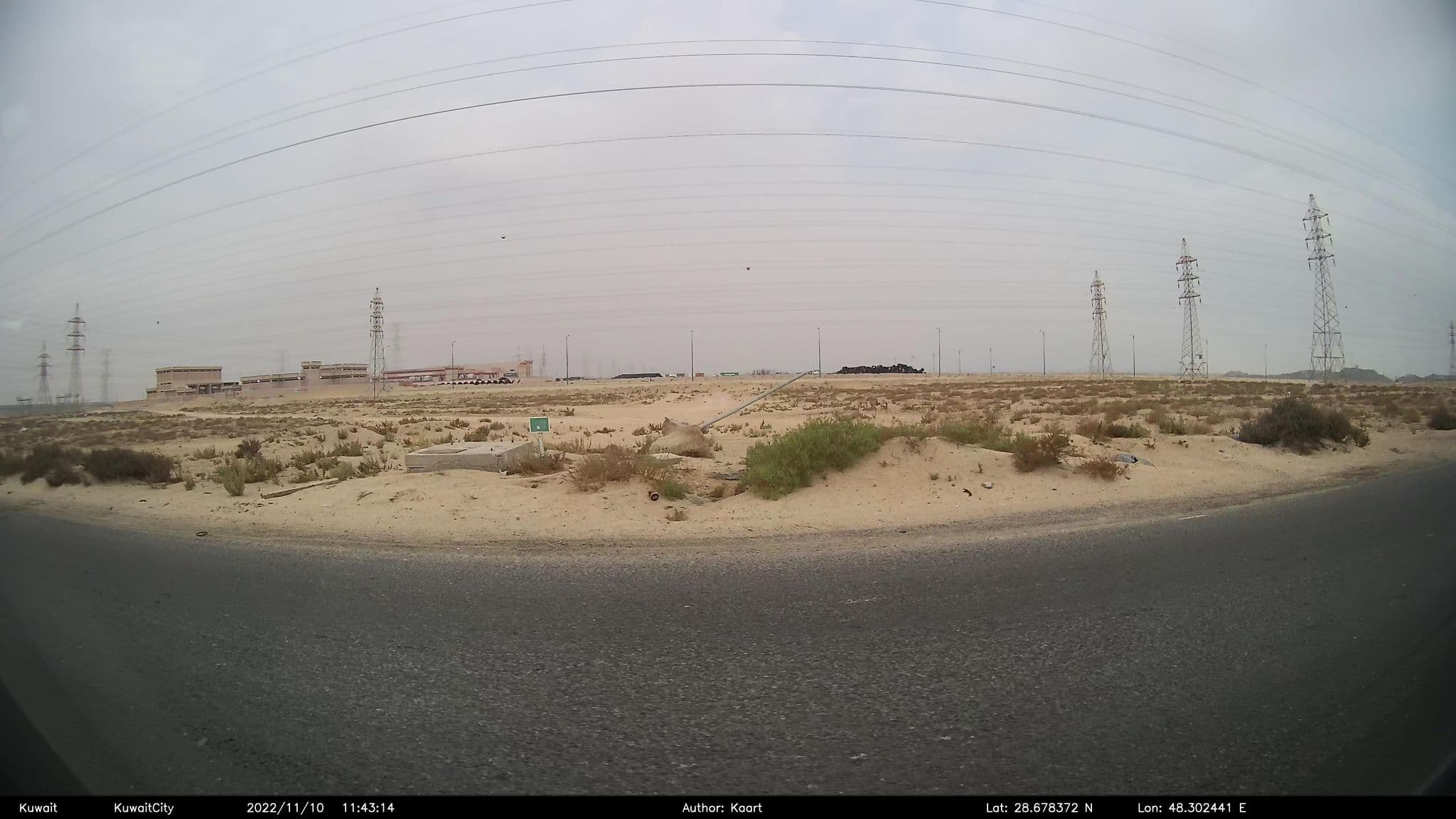 Street view near Chalet 278, Al Wafrah — © kaart_2 (CC BY-SA · Mapillary)