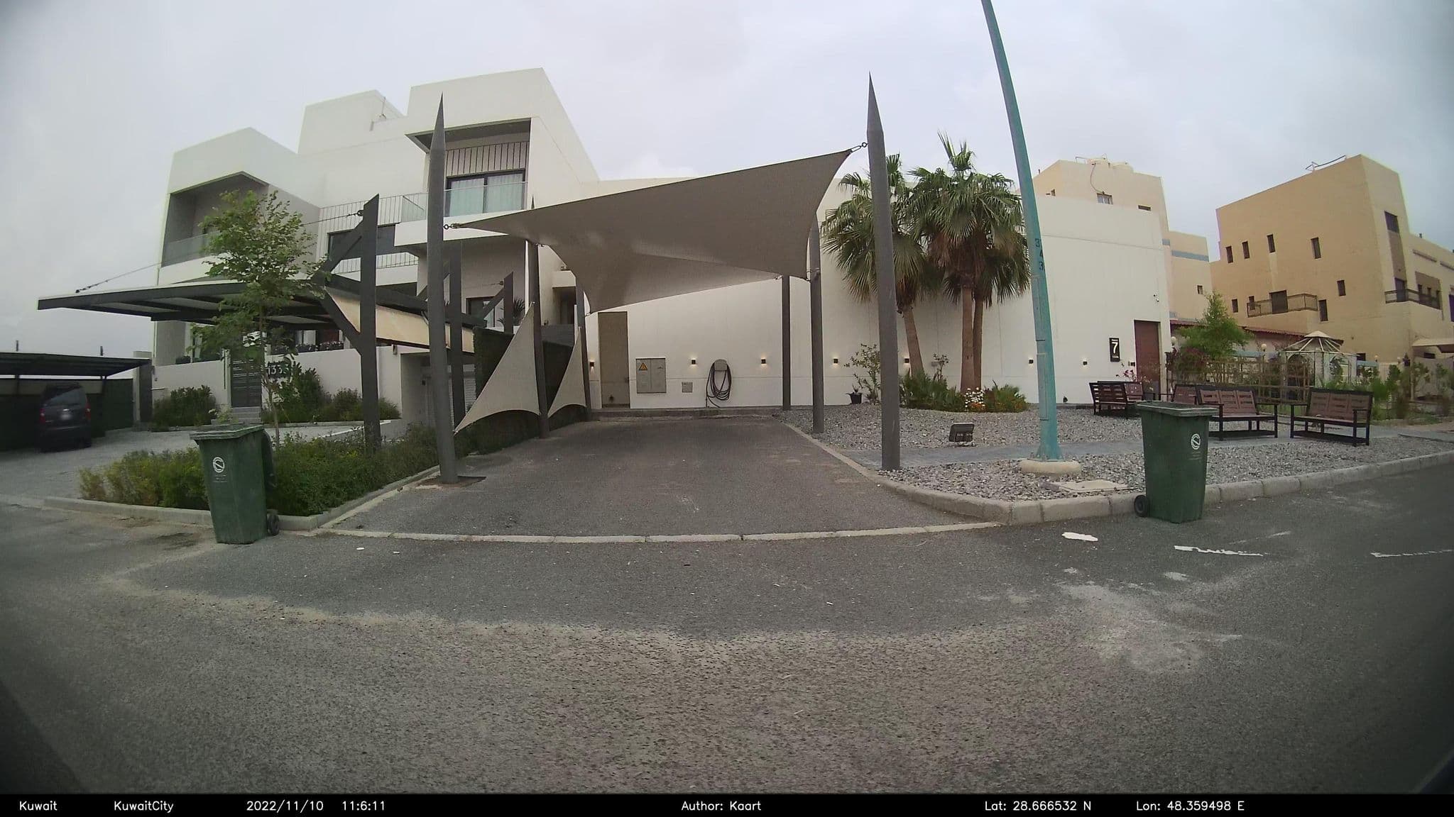 Street view near شاليه العم علي بوعباس, Al Wafrah — © kaart_2 (CC BY-SA · Mapillary)