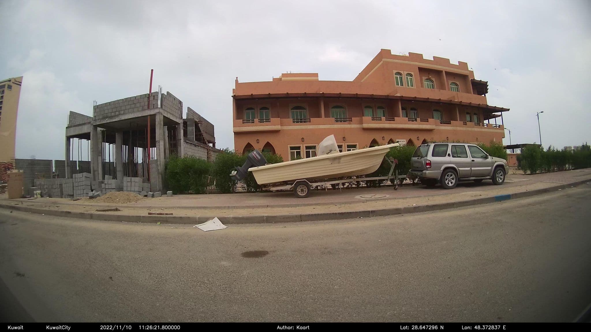 Street view near شاليه شقني واشقك, Al Wafrah — © kaart_2 (CC BY-SA · Mapillary)