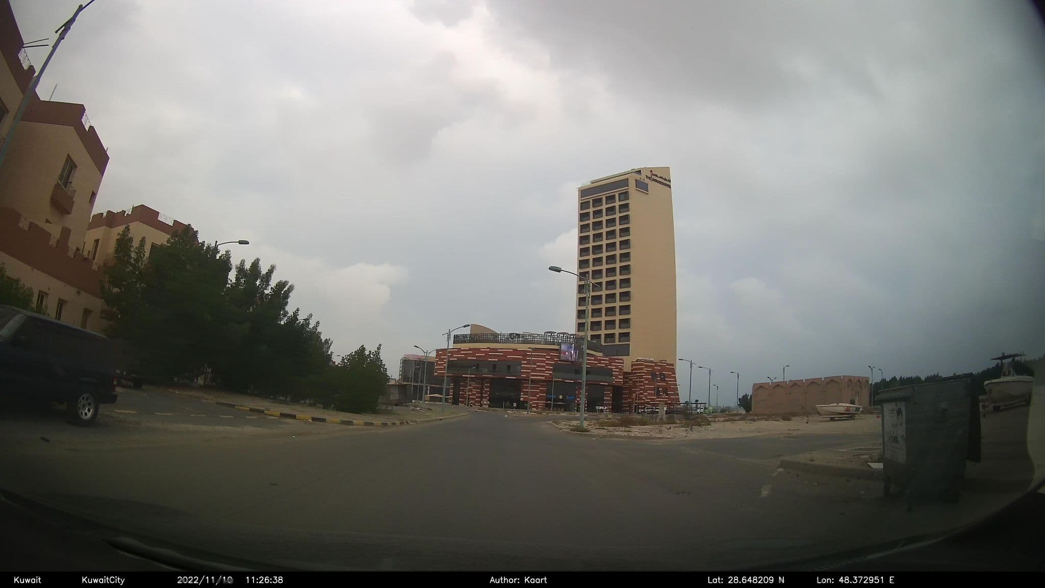 Street view near شاليه التفلسف بكل شي فاهمين, Al Wafrah — © kaart_2 (CC BY-SA · Mapillary)