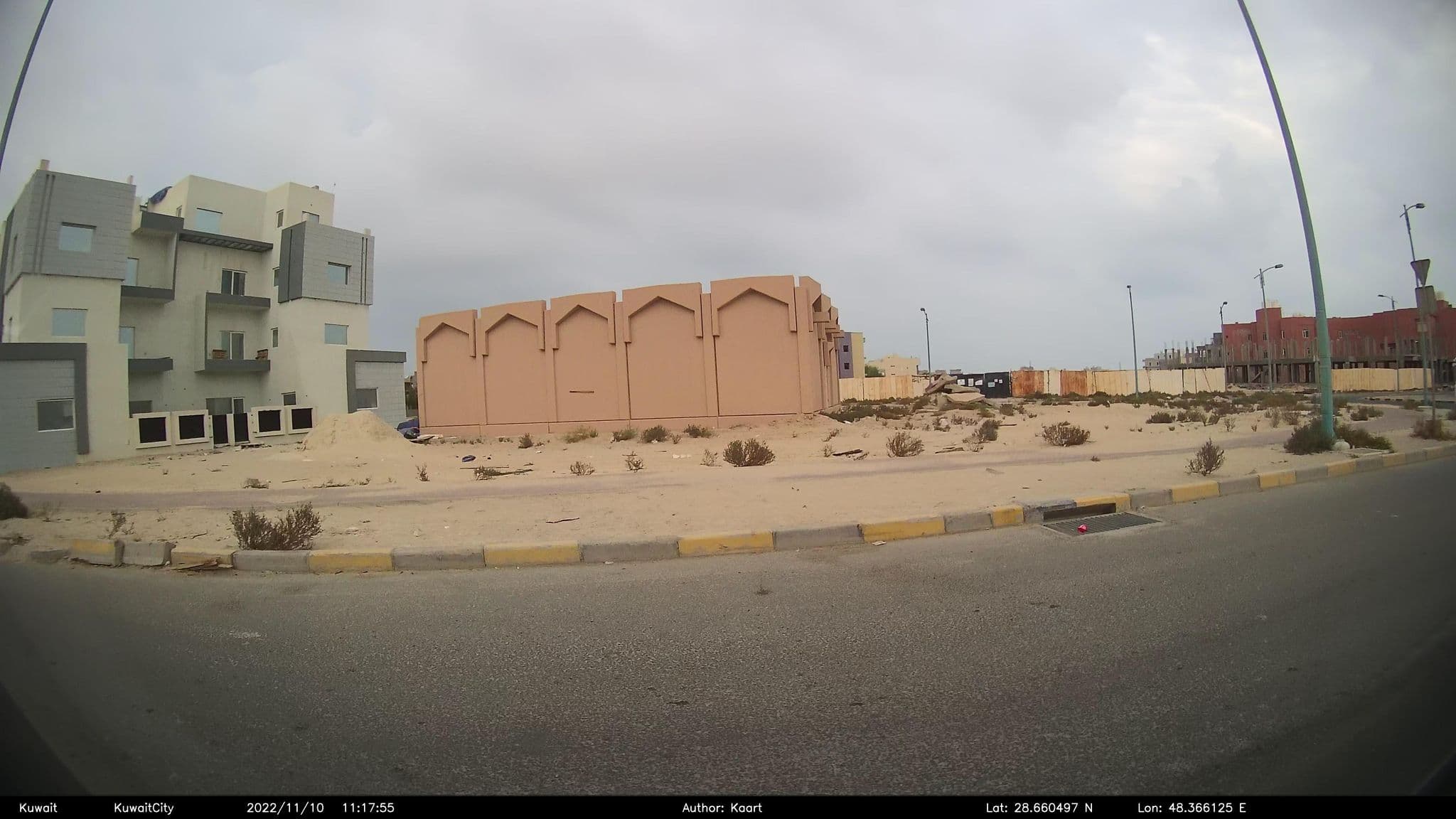 Street view near Almutawa'a Chalet, Al Wafrah — © kaart_2 (CC BY-SA · Mapillary)