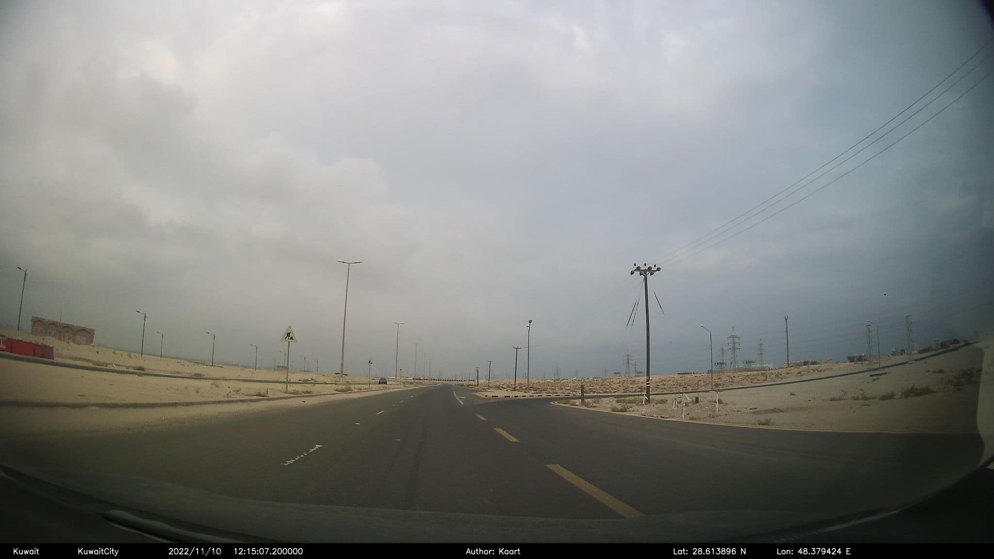Street view near شاليه الصوله, Al Wafrah — © kaart_2 (CC BY-SA · Mapillary)
