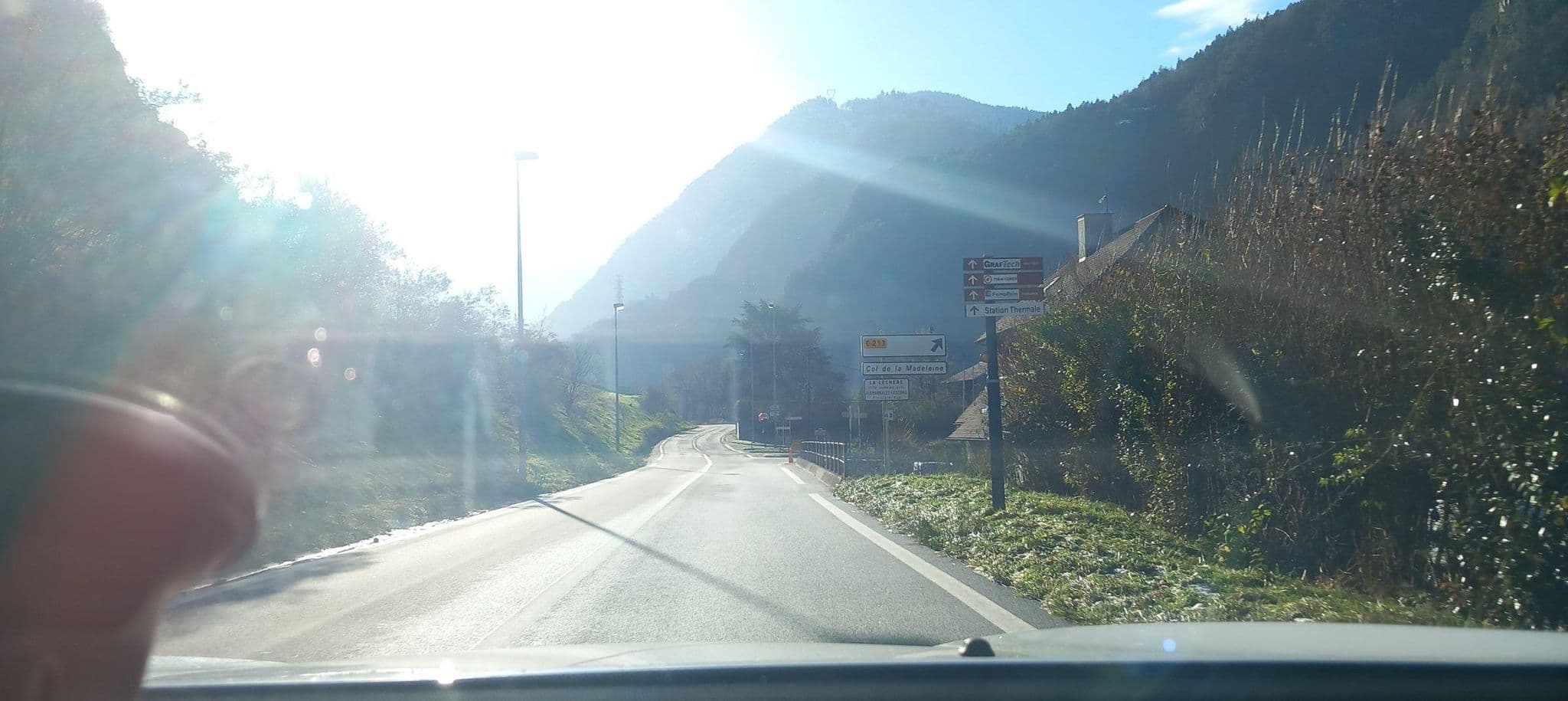 Street view near Aire de camping-car de Notre-Dame-de-Briançon, Aigueblanche — © MatthieuF4FNE (CC BY-SA · Mapillary)
