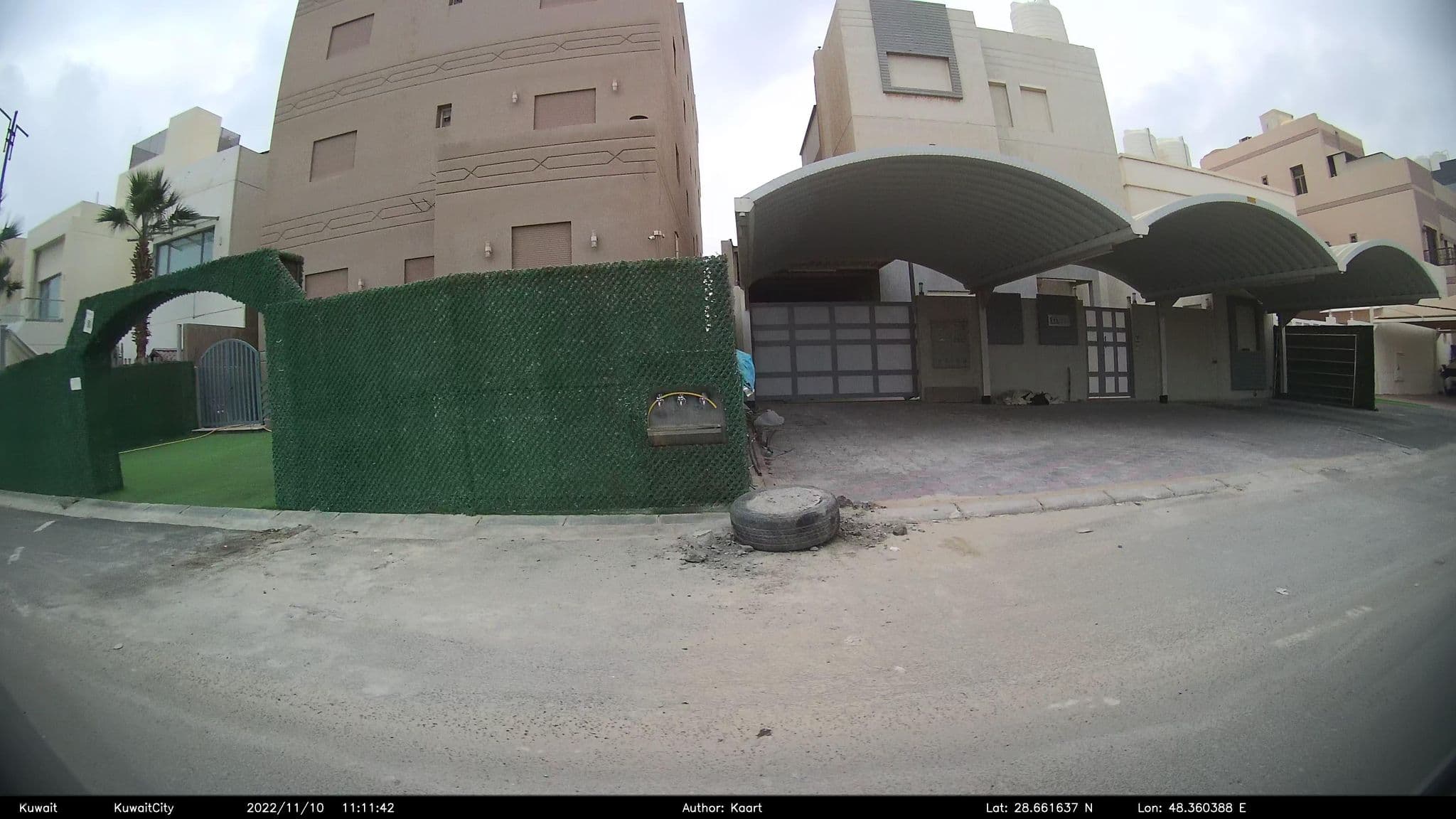 Street view near شاليه الفهد, Al Wafrah — © kaart_2 (CC BY-SA · Mapillary)