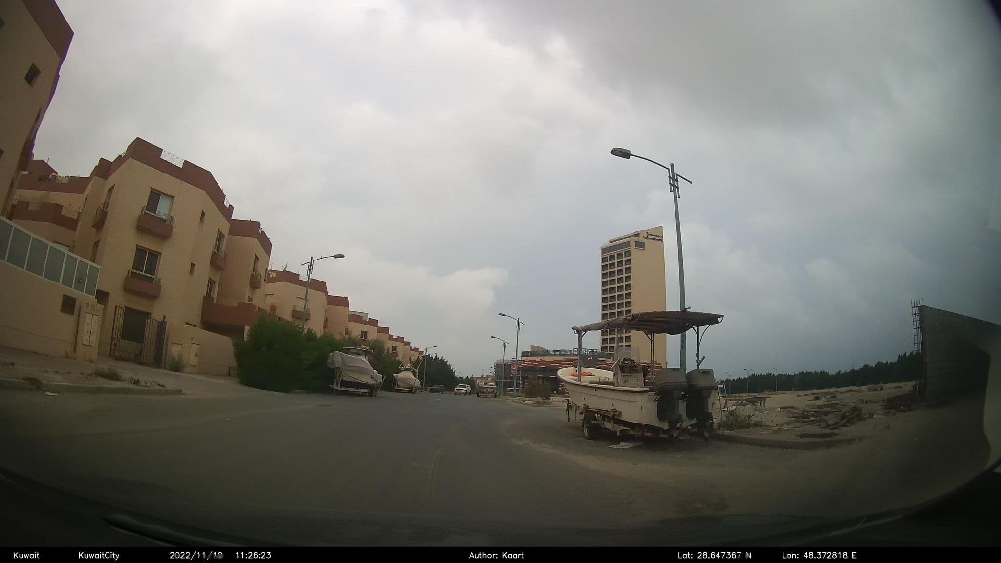 Street view near chalet بدون اسم, Al Wafrah — © kaart_2 (CC BY-SA · Mapillary)