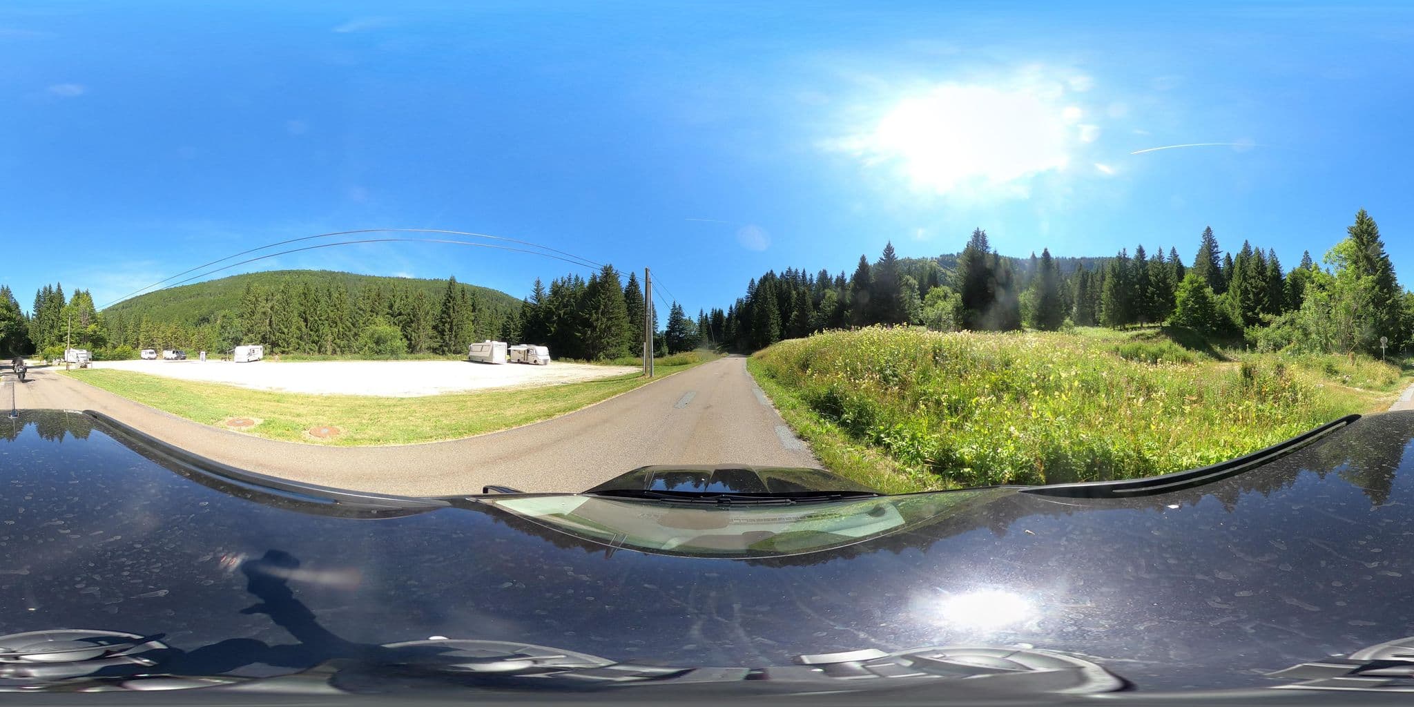 Street view near Mijoux - La Bissaude, Gex — © sogefi (CC BY-SA · Mapillary)
