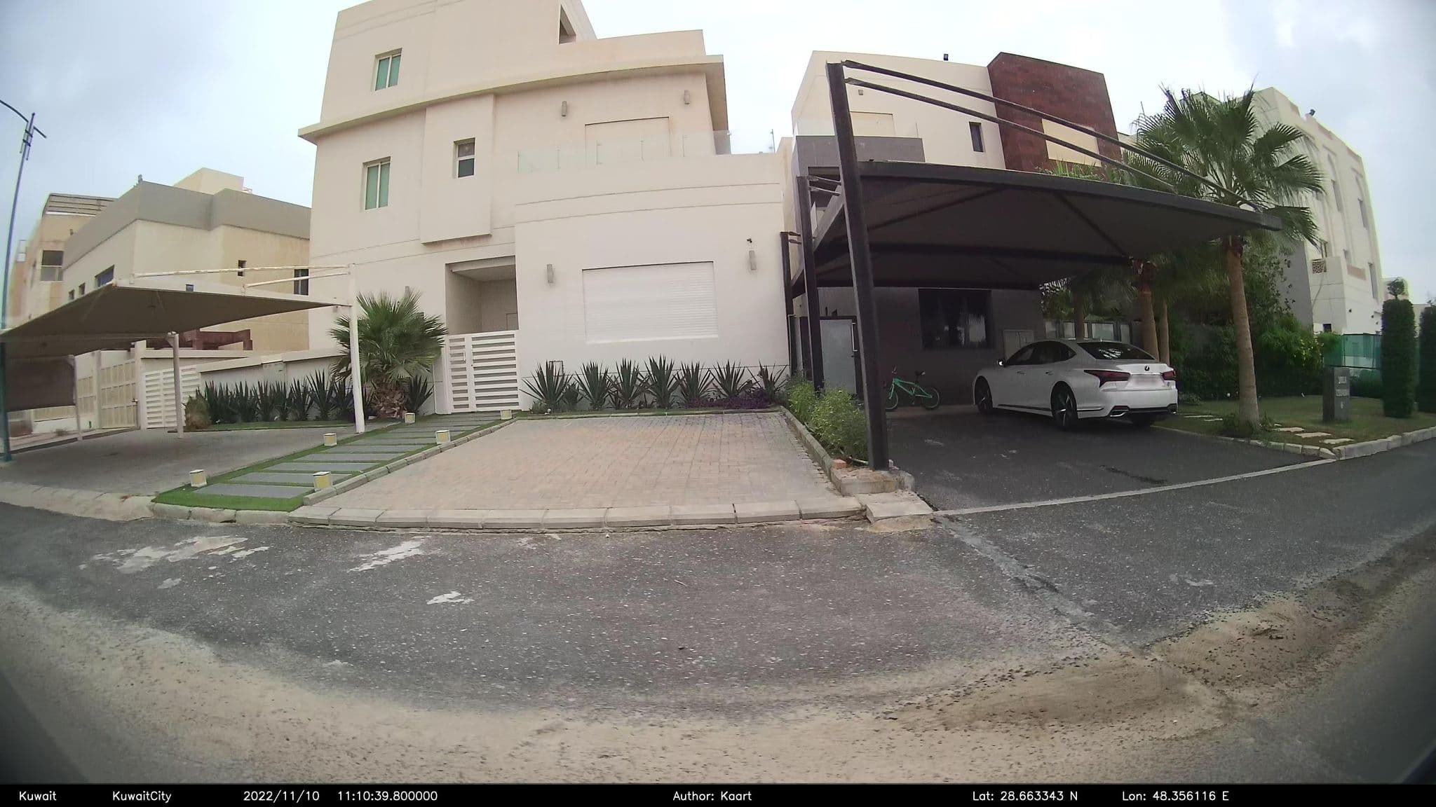 Street view near Chalet Bb13, Al Wafrah — © kaart_2 (CC BY-SA · Mapillary)