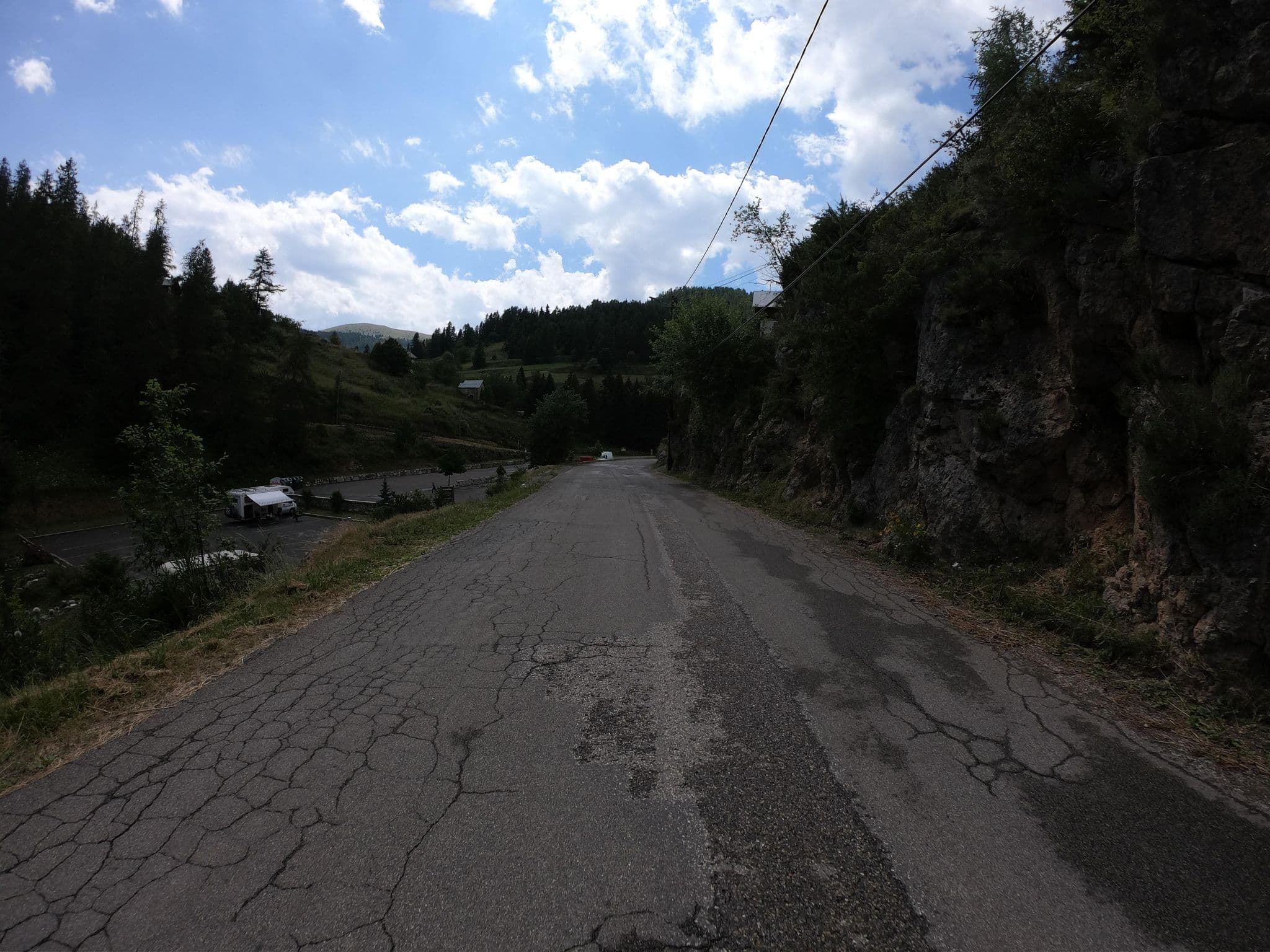 Street view near Aire d'accueil de camping car de Roubion, Saint-Martin-Vésubie — © joostjakob (CC BY-SA · Mapillary)