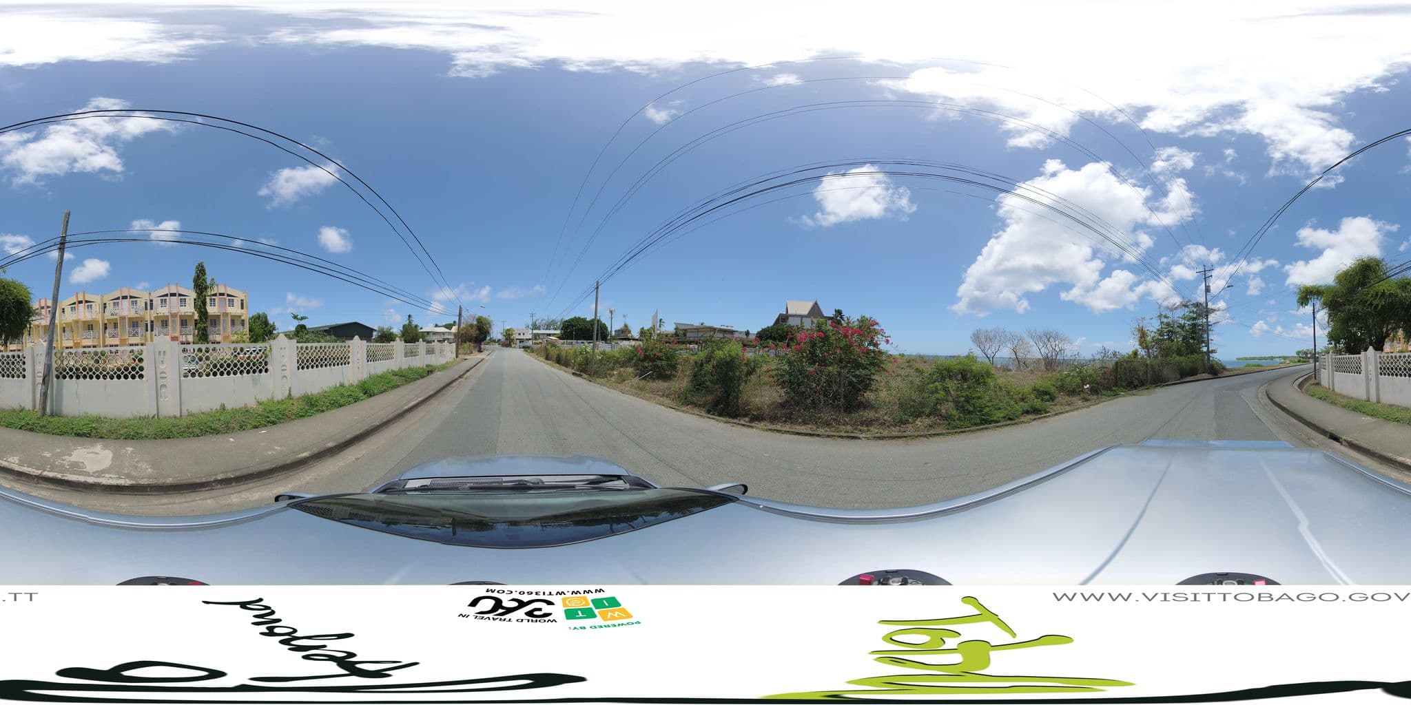 Street view near Tropical Treasure Townhouses, Scarborough — © TobagoBeyond (CC BY-SA · Mapillary)