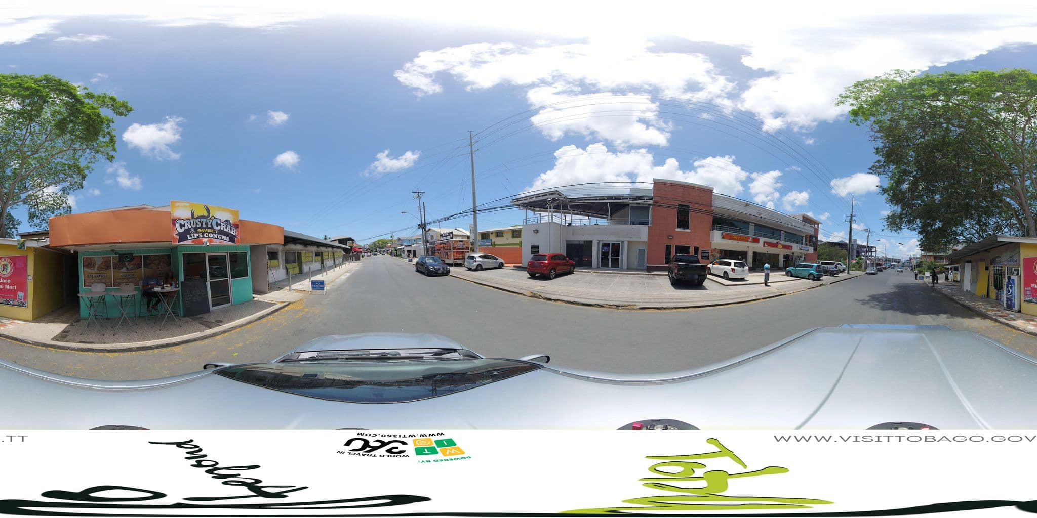 Street view near Jimmy's Holiday Resort, Scarborough — © TobagoBeyond (CC BY-SA · Mapillary)
