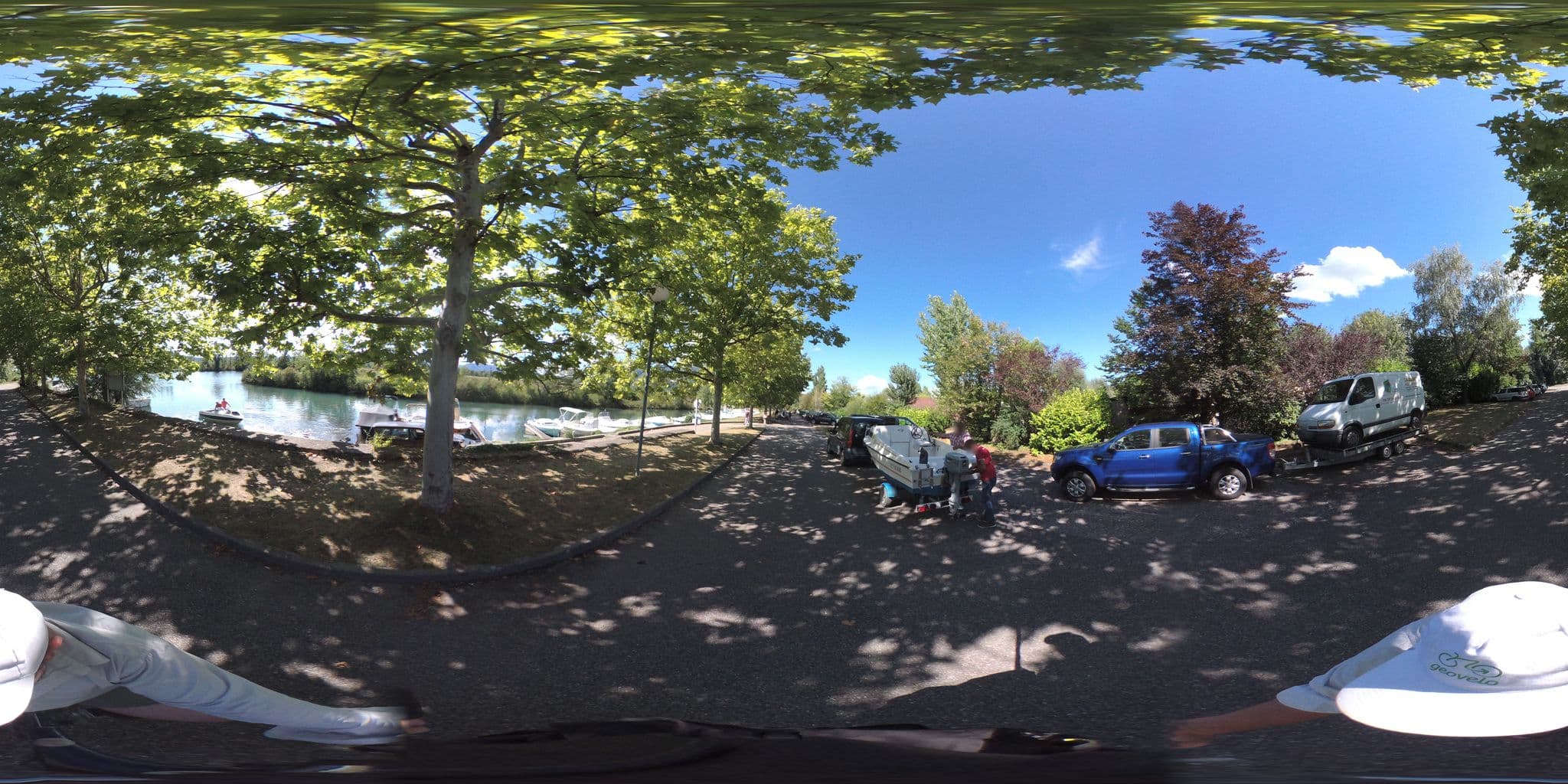Street view near Î-Lofts, Culoz — © geovelo (CC BY-SA · Mapillary)
