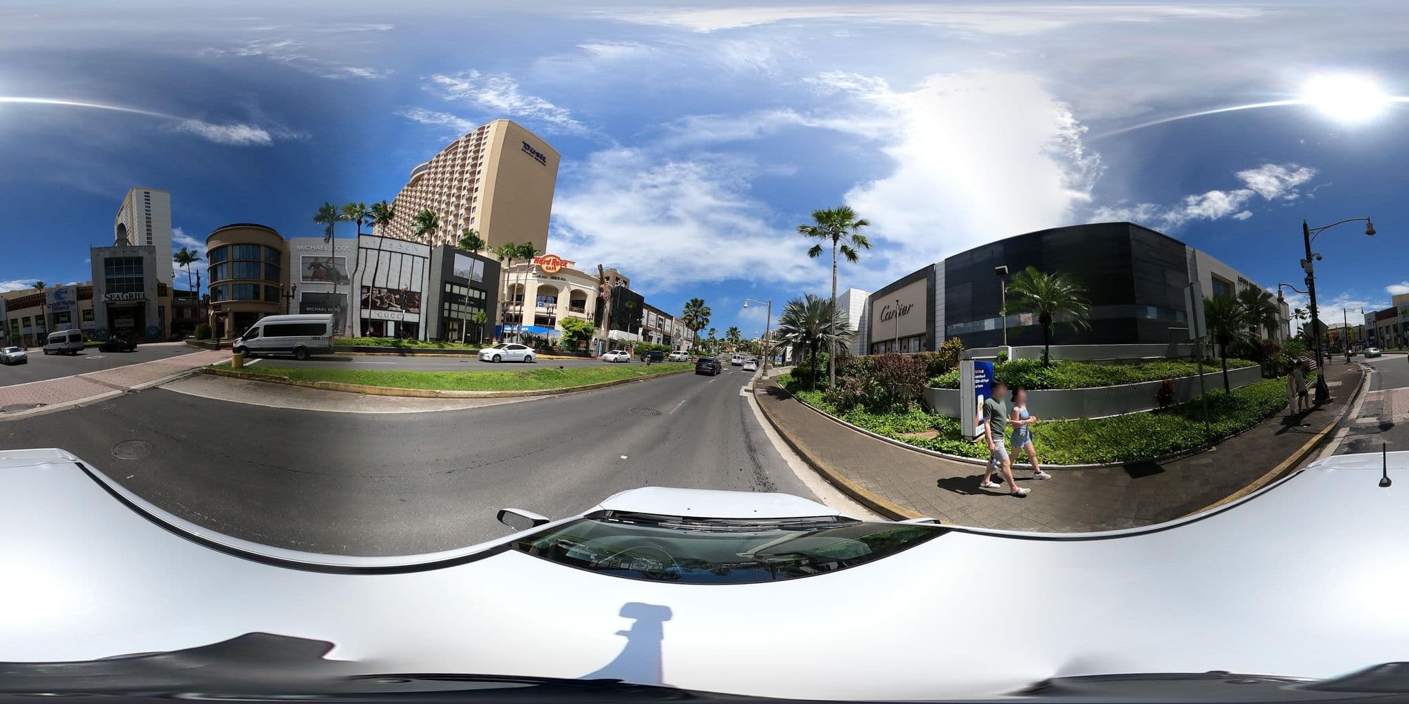 Street view near Dusit Beach Resort Guam, Dededo Village — © flashkiwi (CC BY-SA · Mapillary)