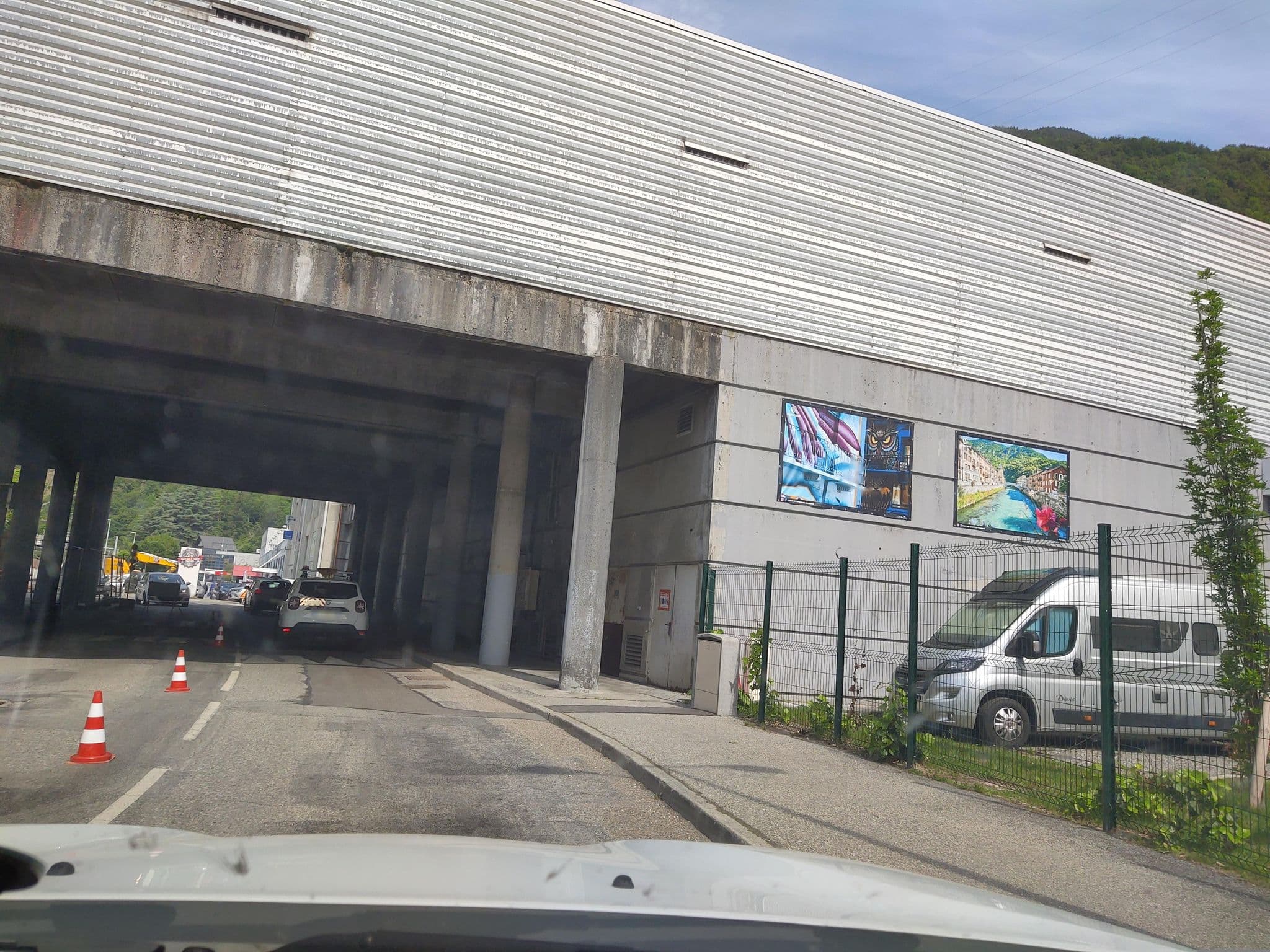 Street view near Aire de camping-cars de Moûtiers, Moûtiers — © MatthieuF4FNE (CC BY-SA · Mapillary)