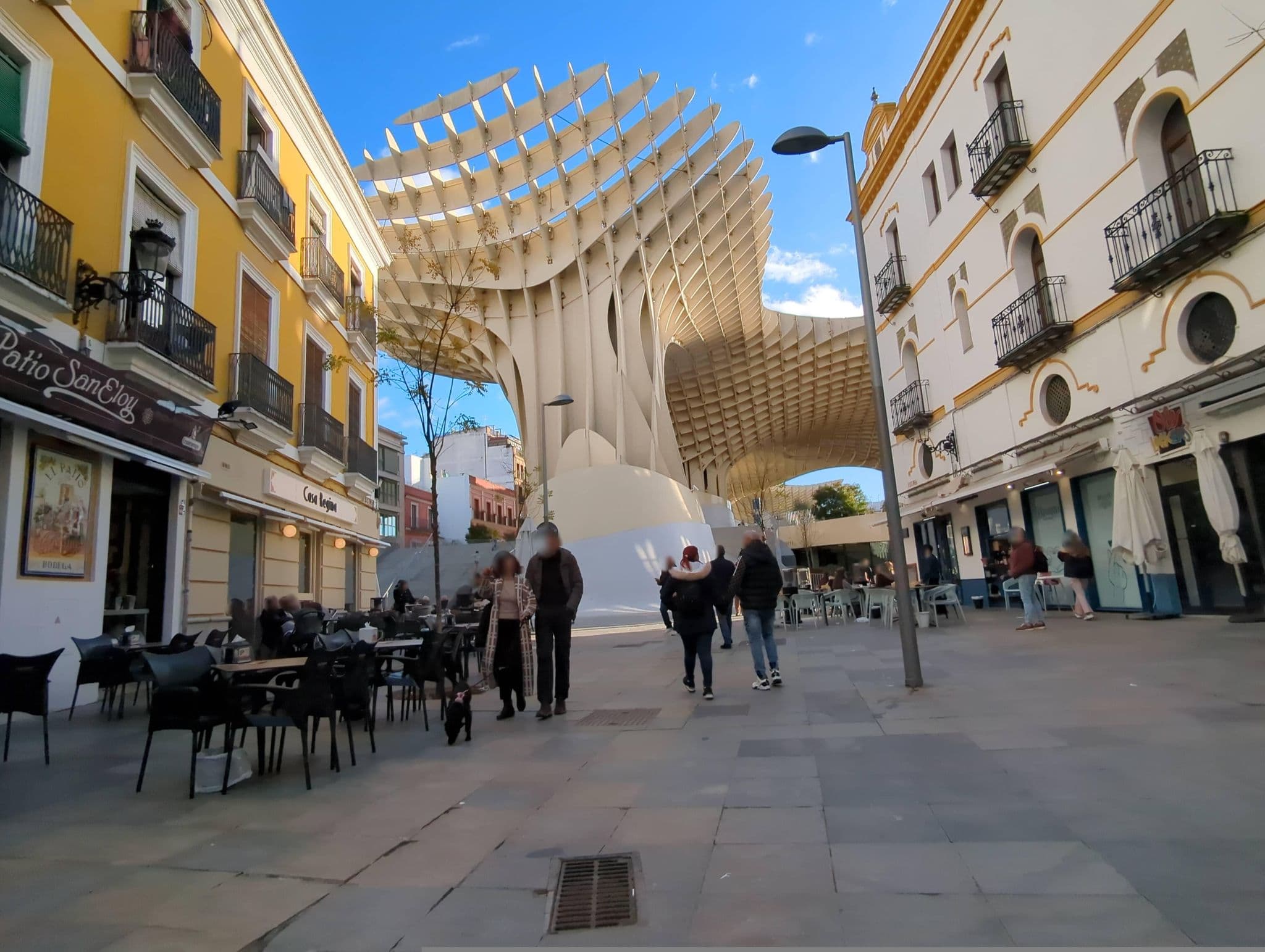 Street view near Apartamentos Setas Center, Sevilla — © miguel_andrade (CC BY-SA · Mapillary)