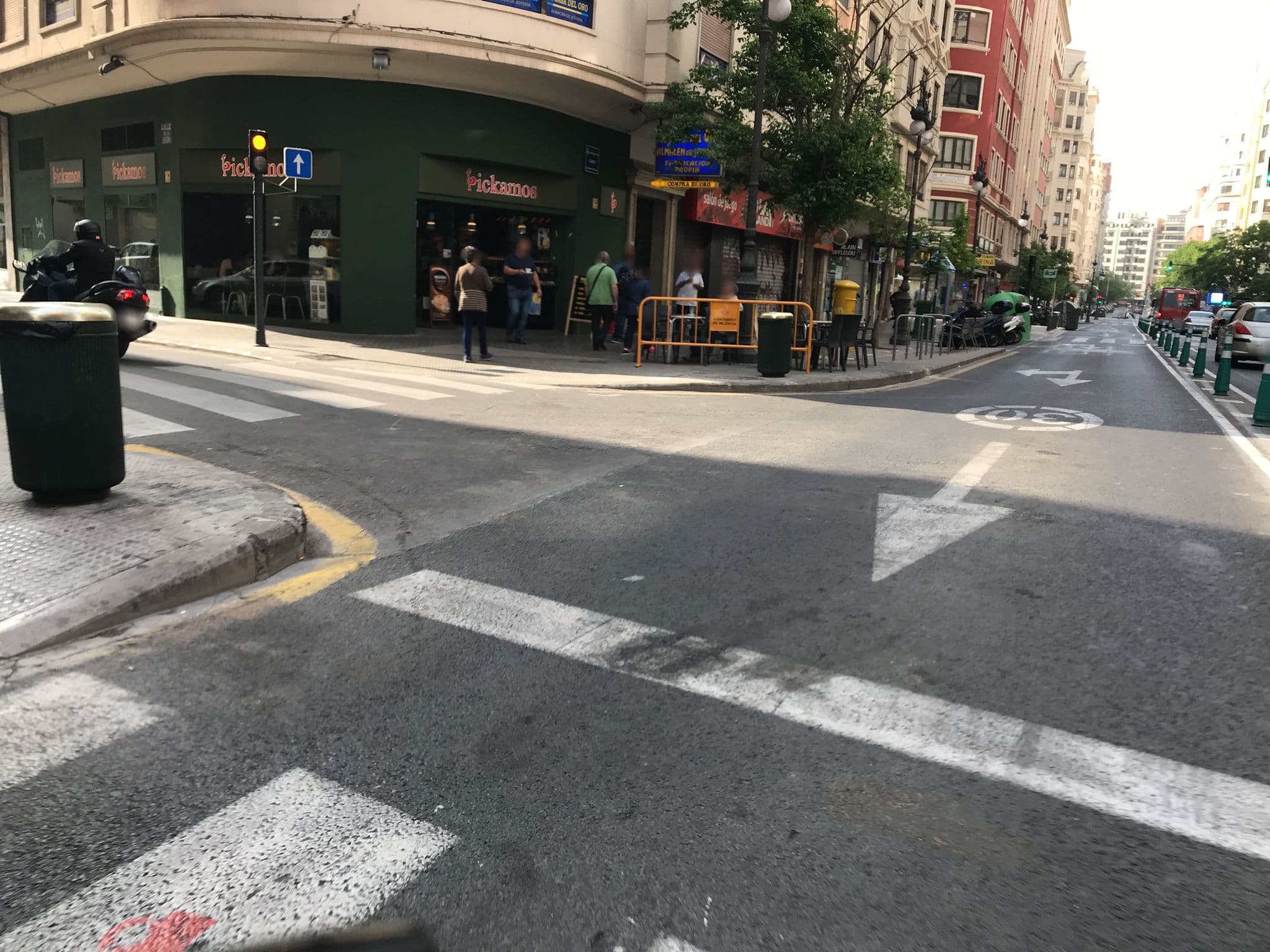 Street view near Cozy apartment in Valencia center, Valencia — © jipp (CC BY-SA · Mapillary)