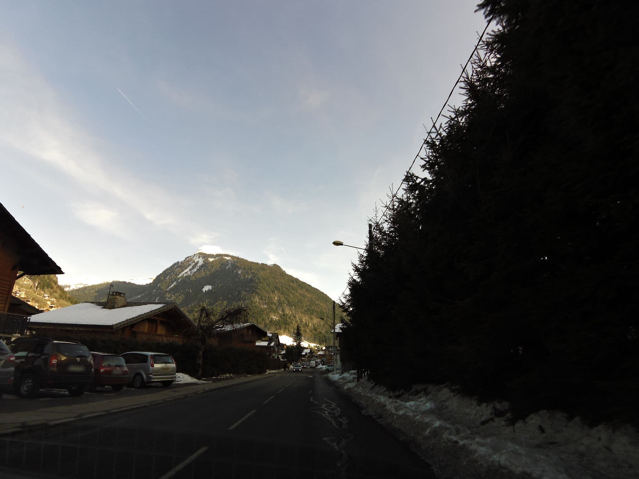 Street view near Les Frênes Blancs, Morzine