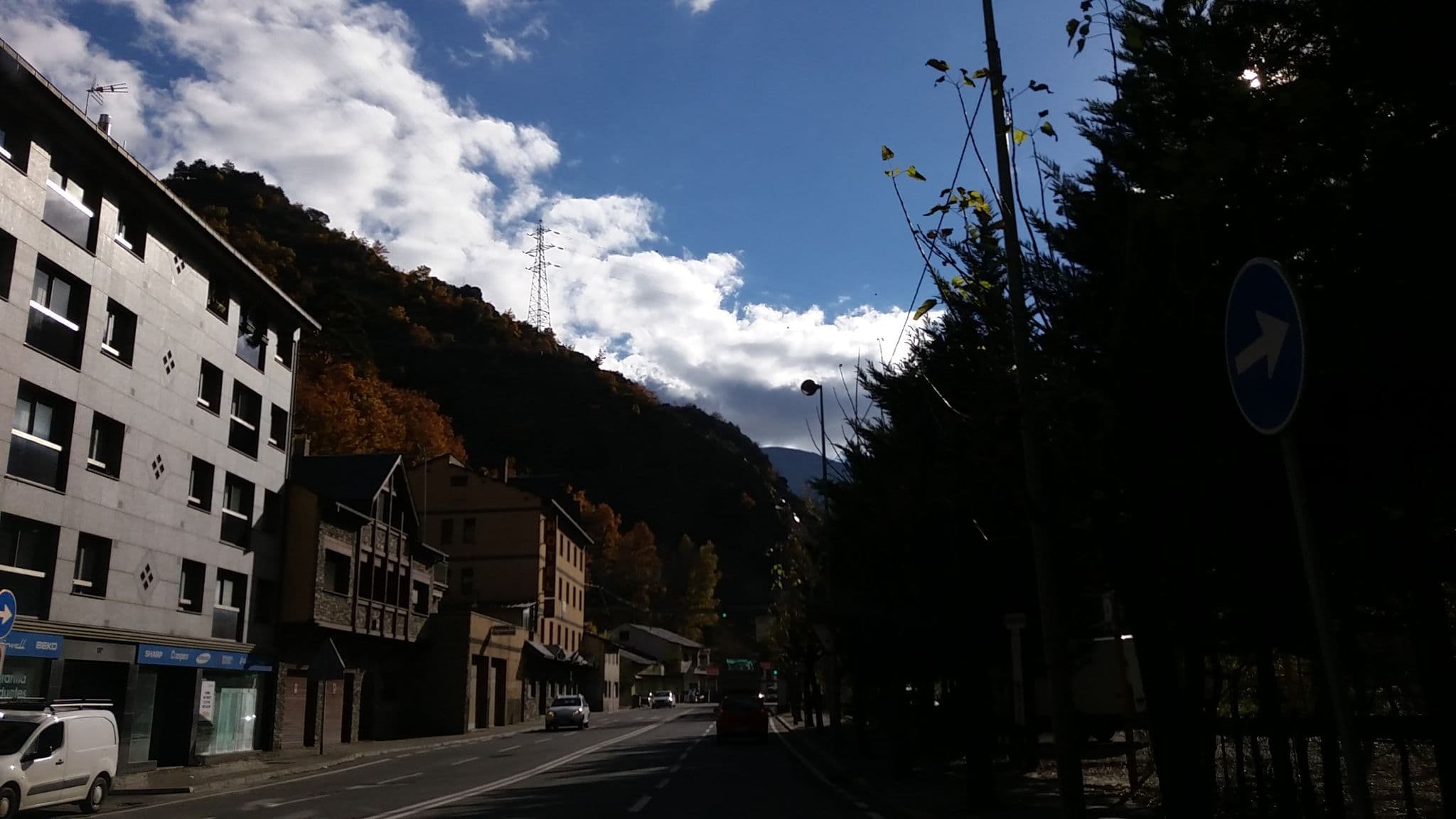 Street view near Hotel Font De Ferro, Sant Julià de Lòria — © egofer (CC BY-SA · Mapillary)
