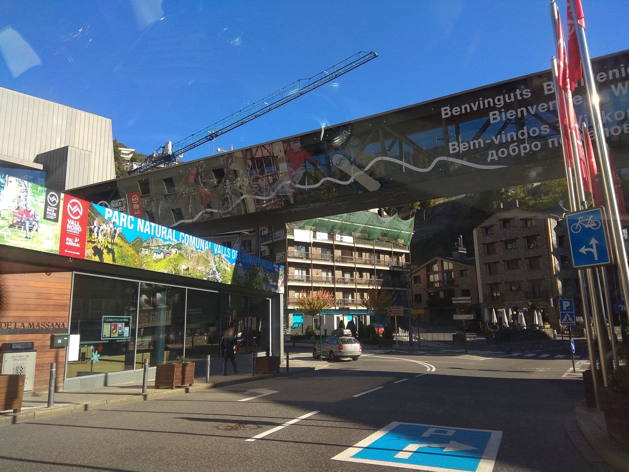 Street view near Font Andorra Hostel, la Massana — © egofer (CC BY-SA · Mapillary)
