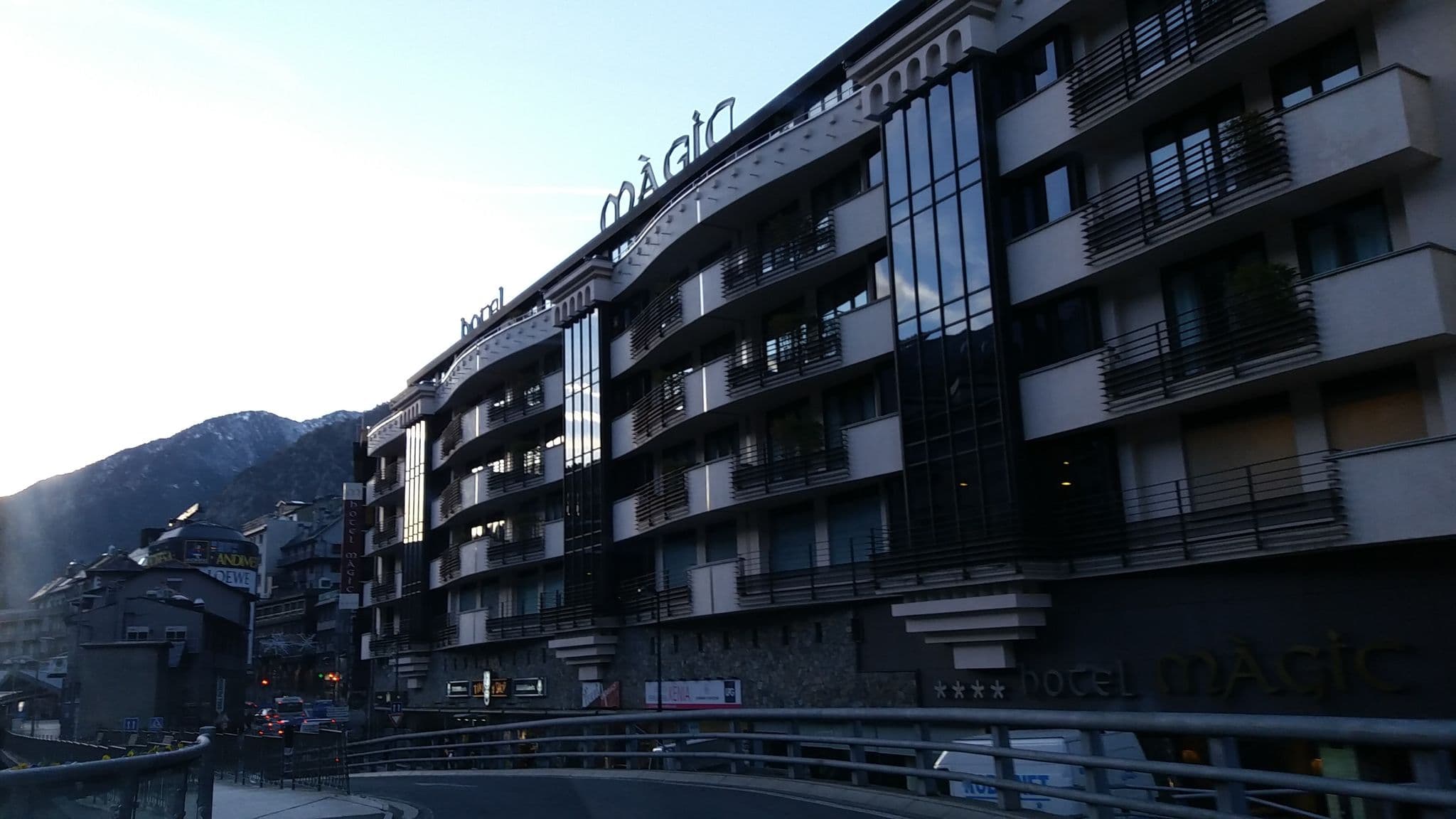 Street view near Magic Hotel Andorra, les Escaldes — © egofer (CC BY-SA · Mapillary)