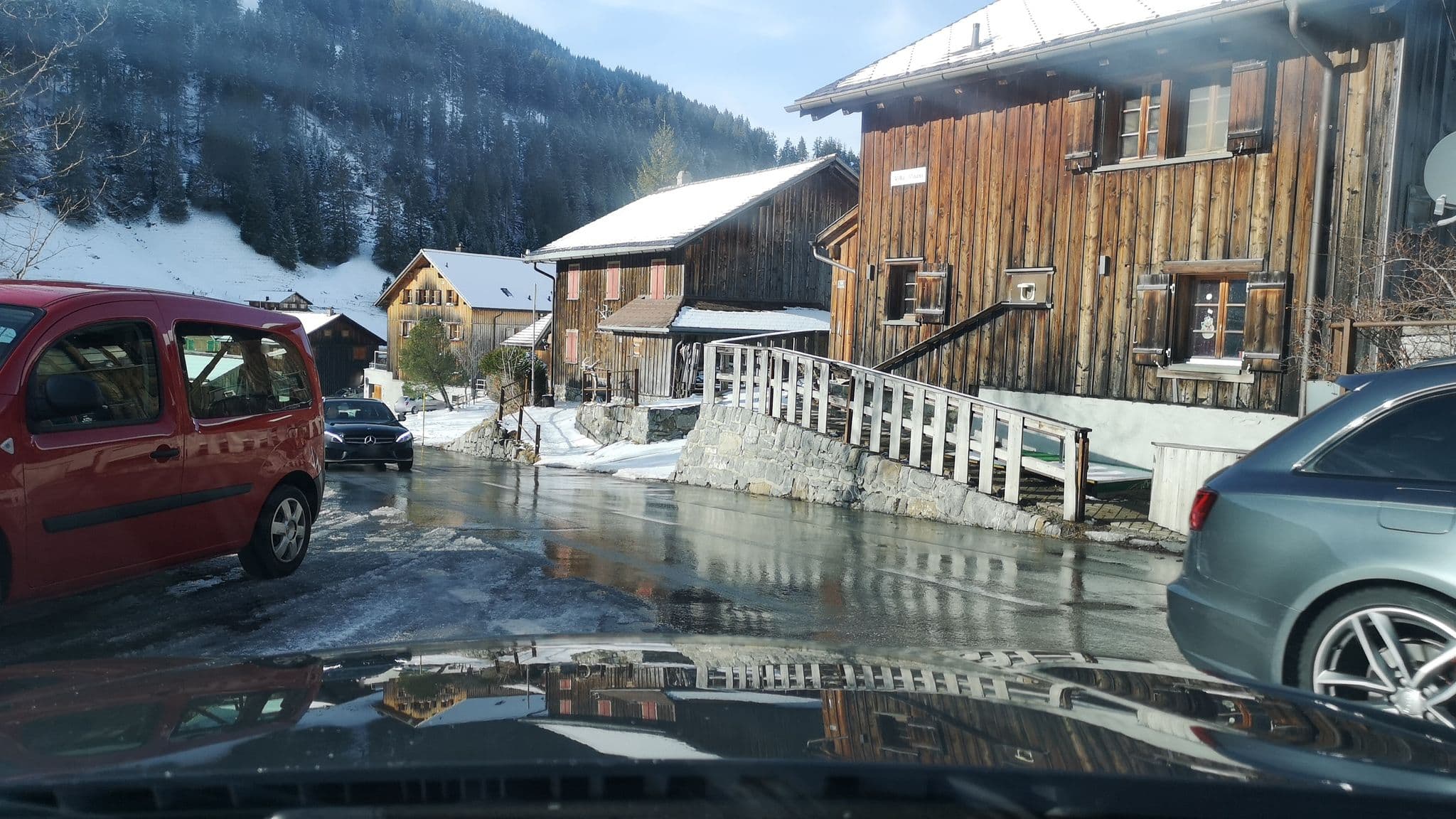 Street view near Steg Hotel Restaurant, Triesenberg — © skiloo (CC BY-SA · Mapillary)
